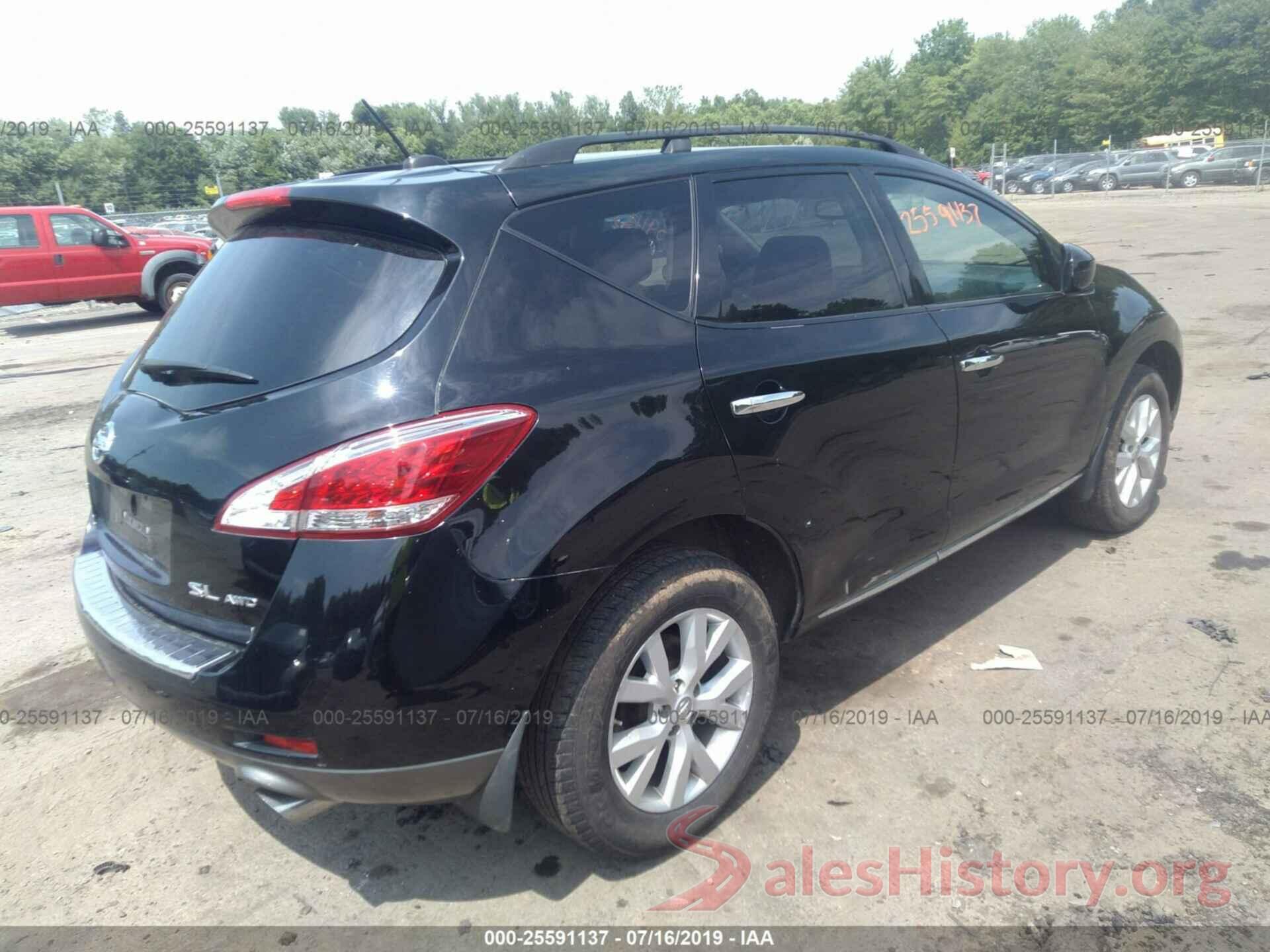 JN8AZ1MW4BW161258 2011 NISSAN MURANO