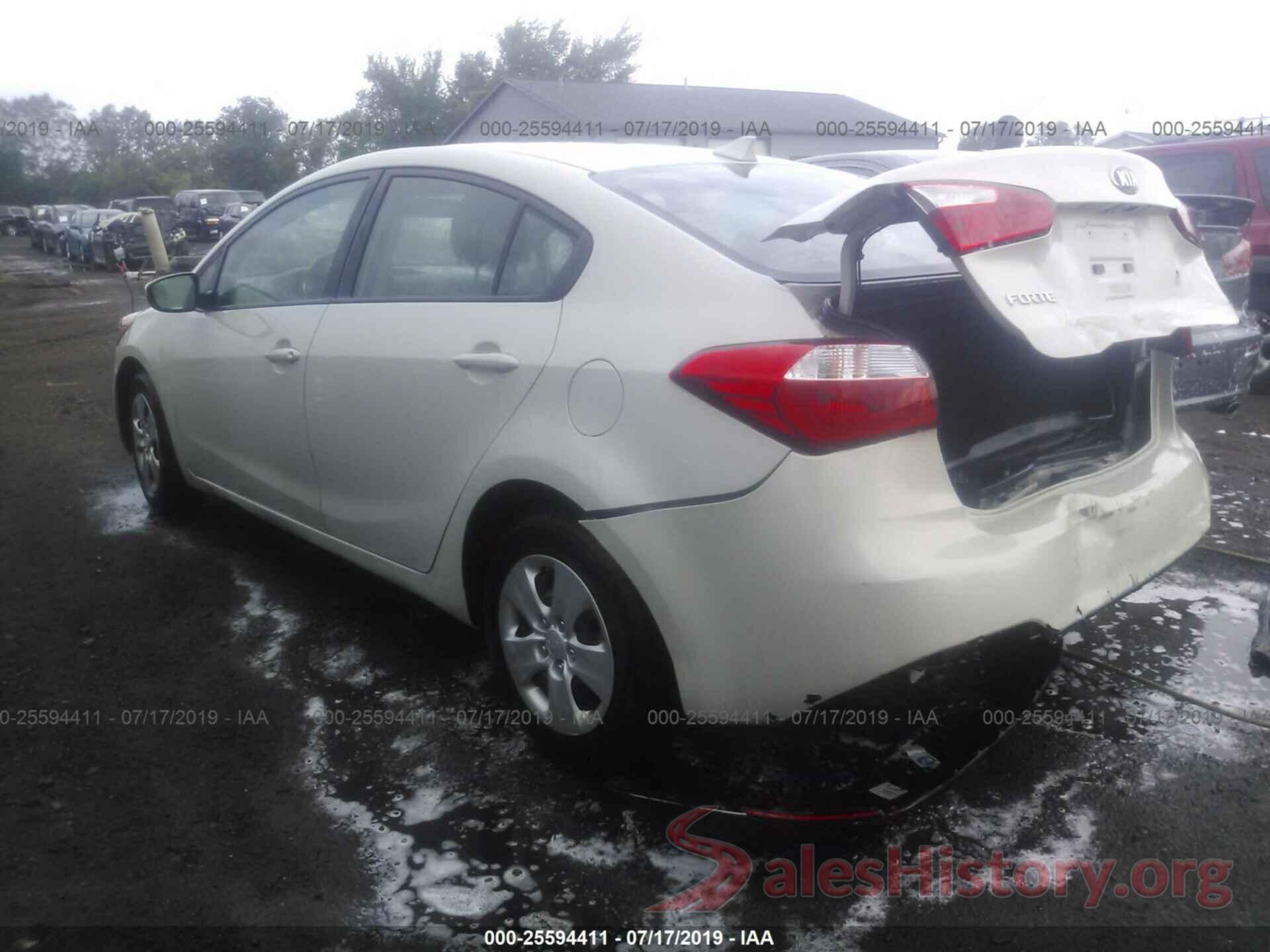 KNAFK4A60E5160398 2014 KIA FORTE