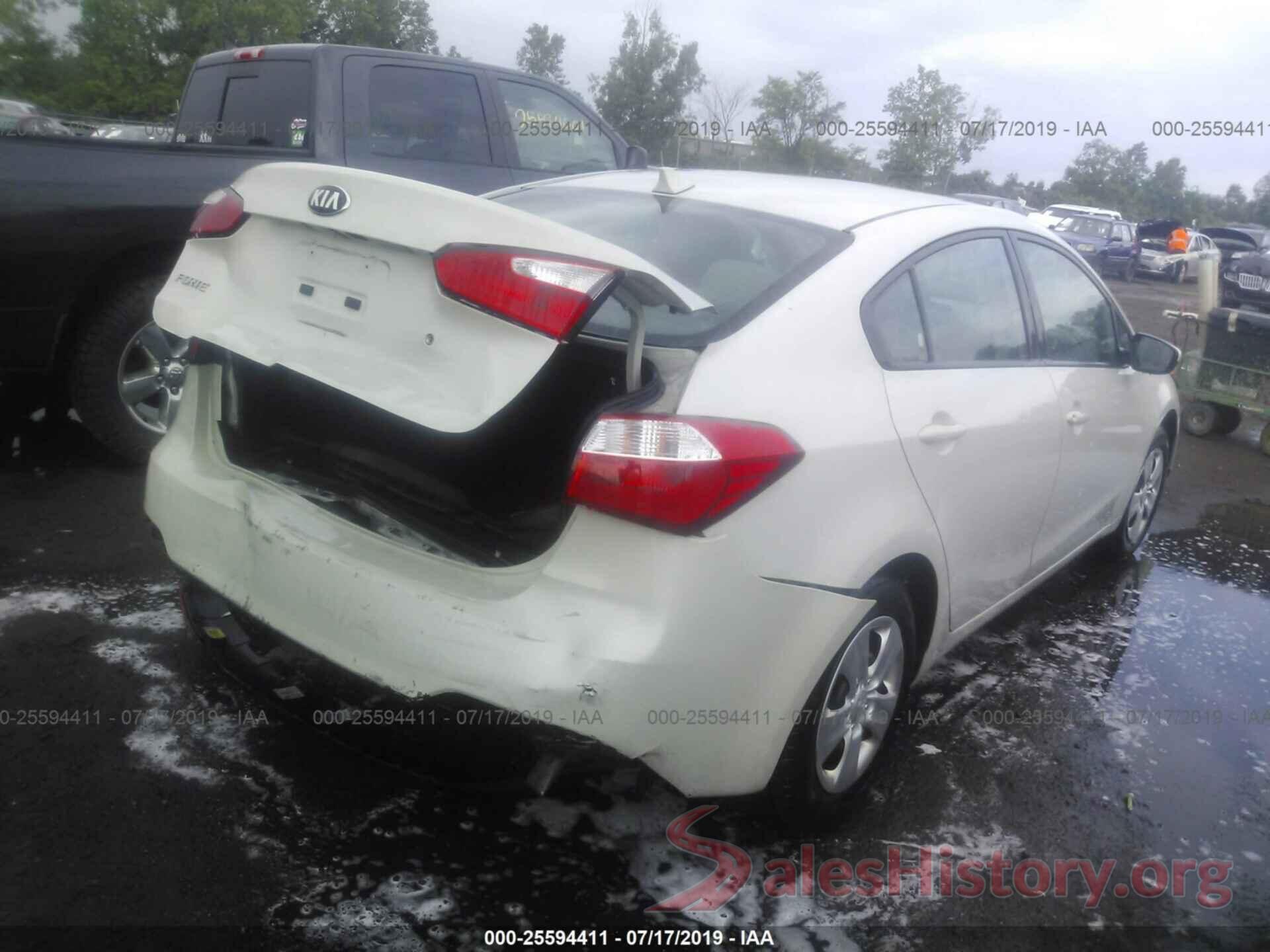 KNAFK4A60E5160398 2014 KIA FORTE