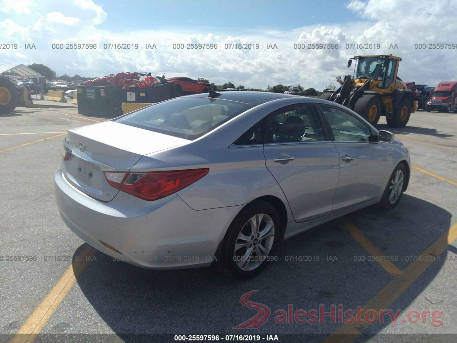 5NPEC4AC1CH393561 2012 HYUNDAI SONATA