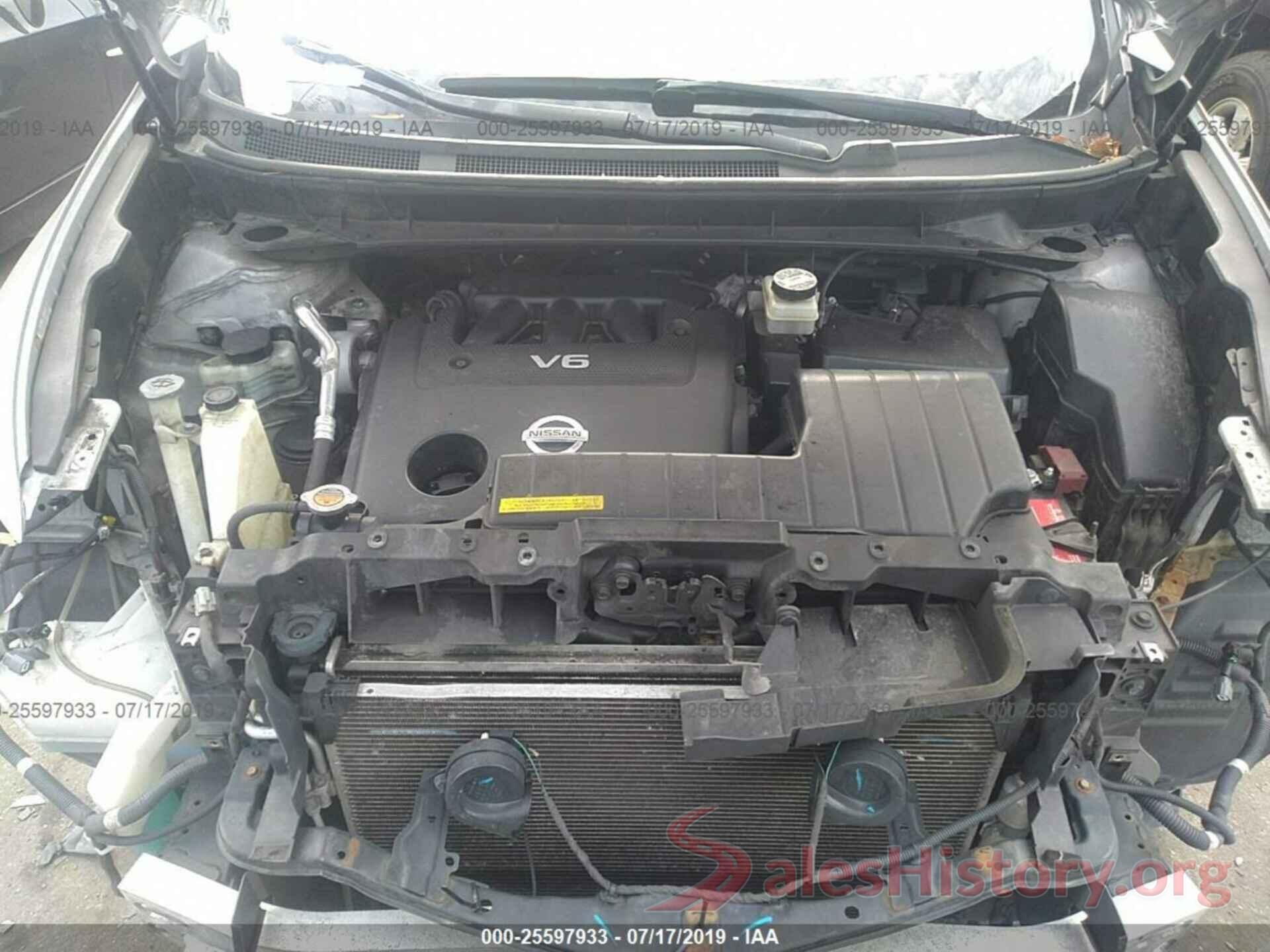 JN8AZ18W09W160581 2009 NISSAN MURANO