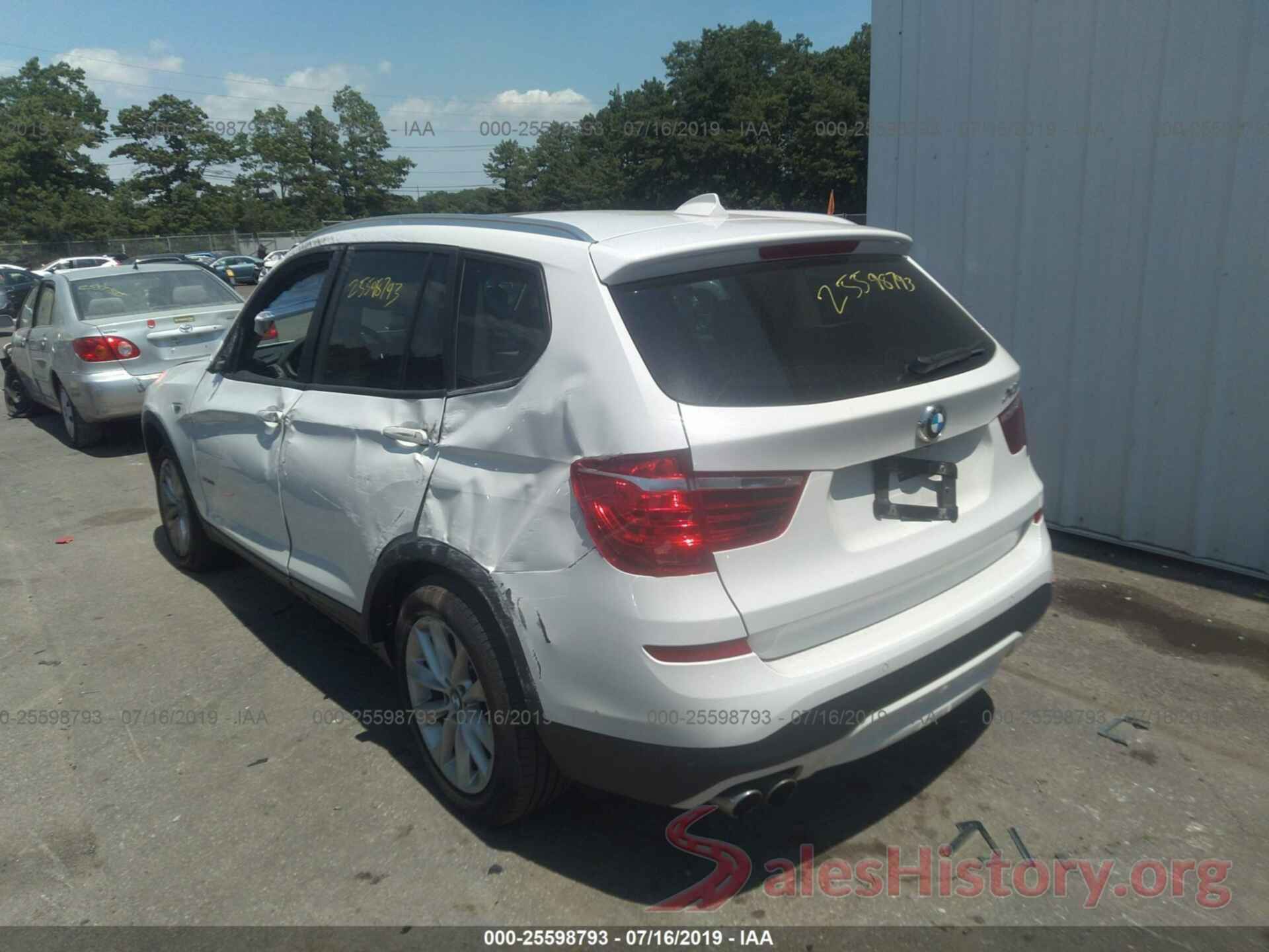 5UXWX9C37H0T20524 2017 BMW X3