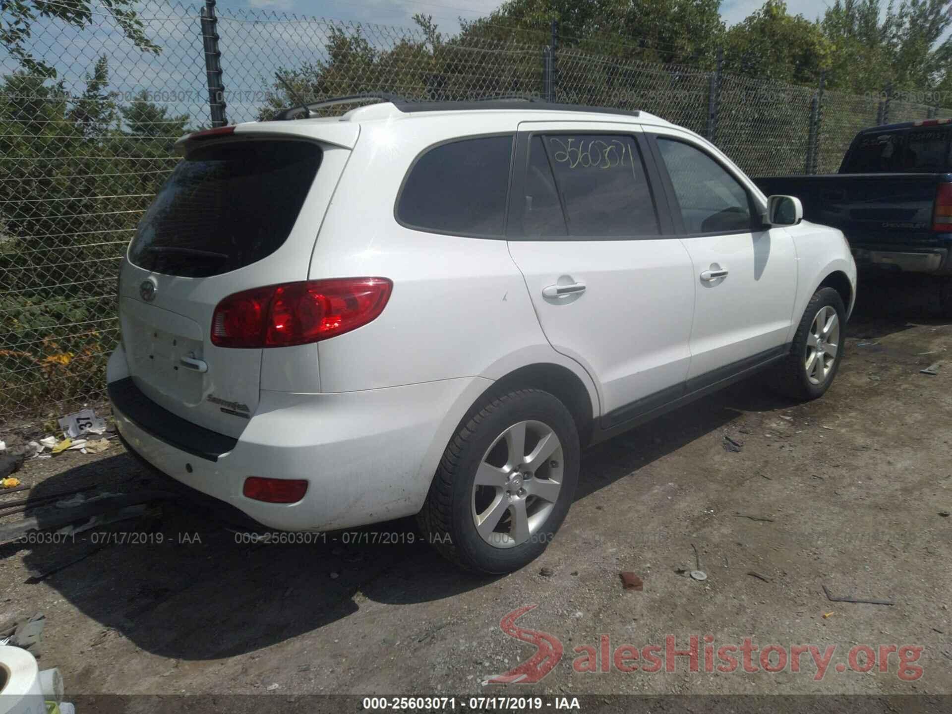 5NMSH73E27H001727 2007 HYUNDAI SANTA FE