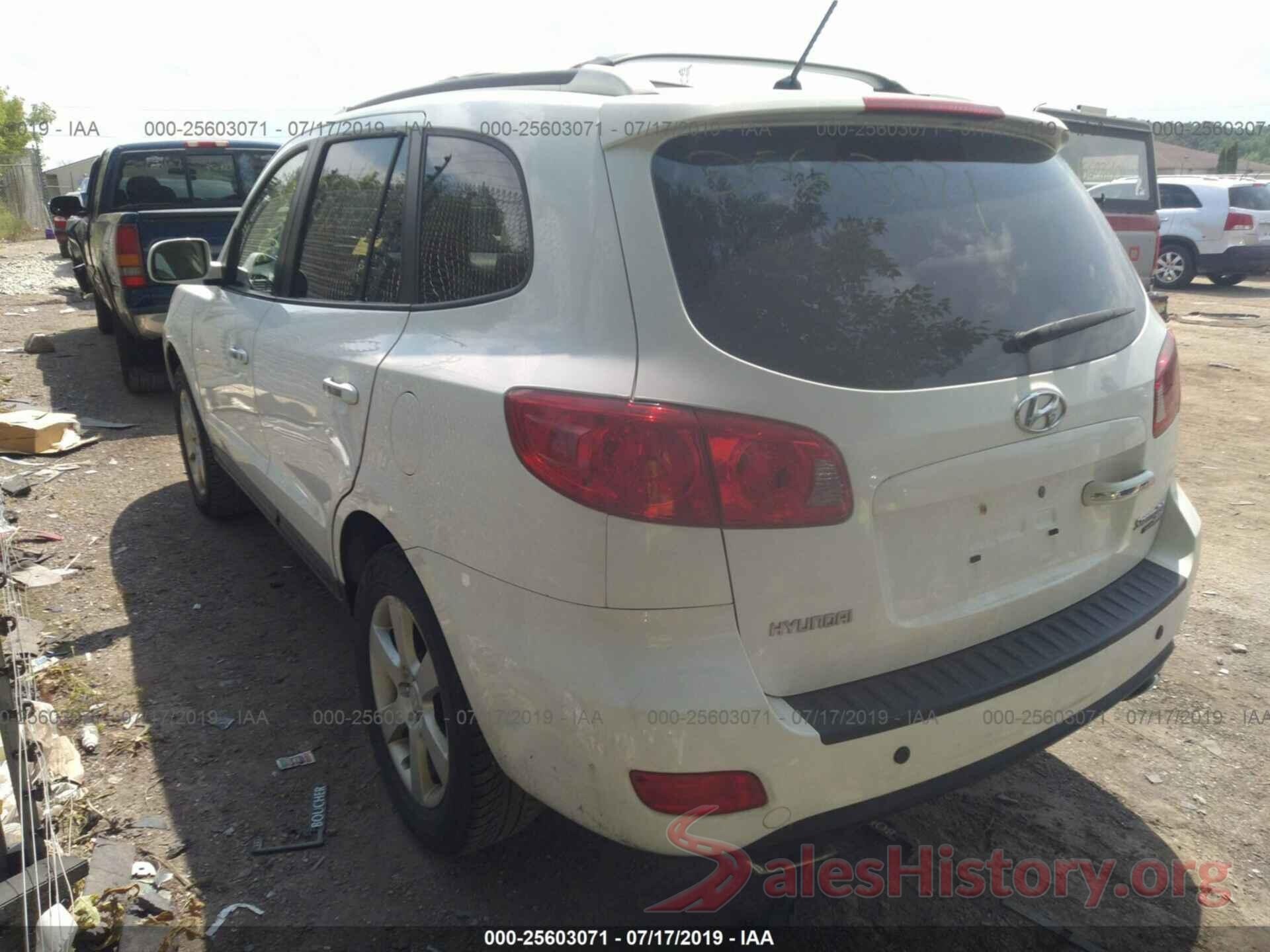 5NMSH73E27H001727 2007 HYUNDAI SANTA FE