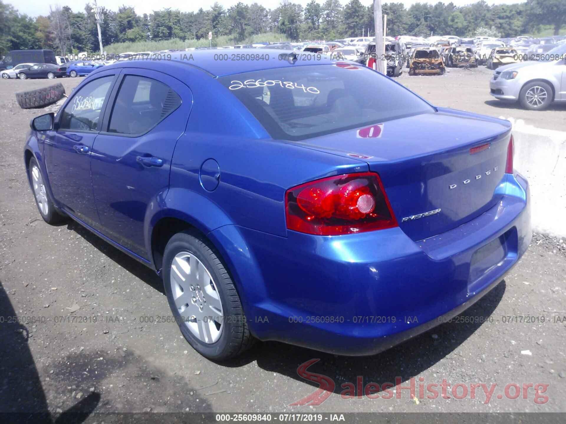 1C3CDZAB7EN227397 2014 DODGE AVENGER