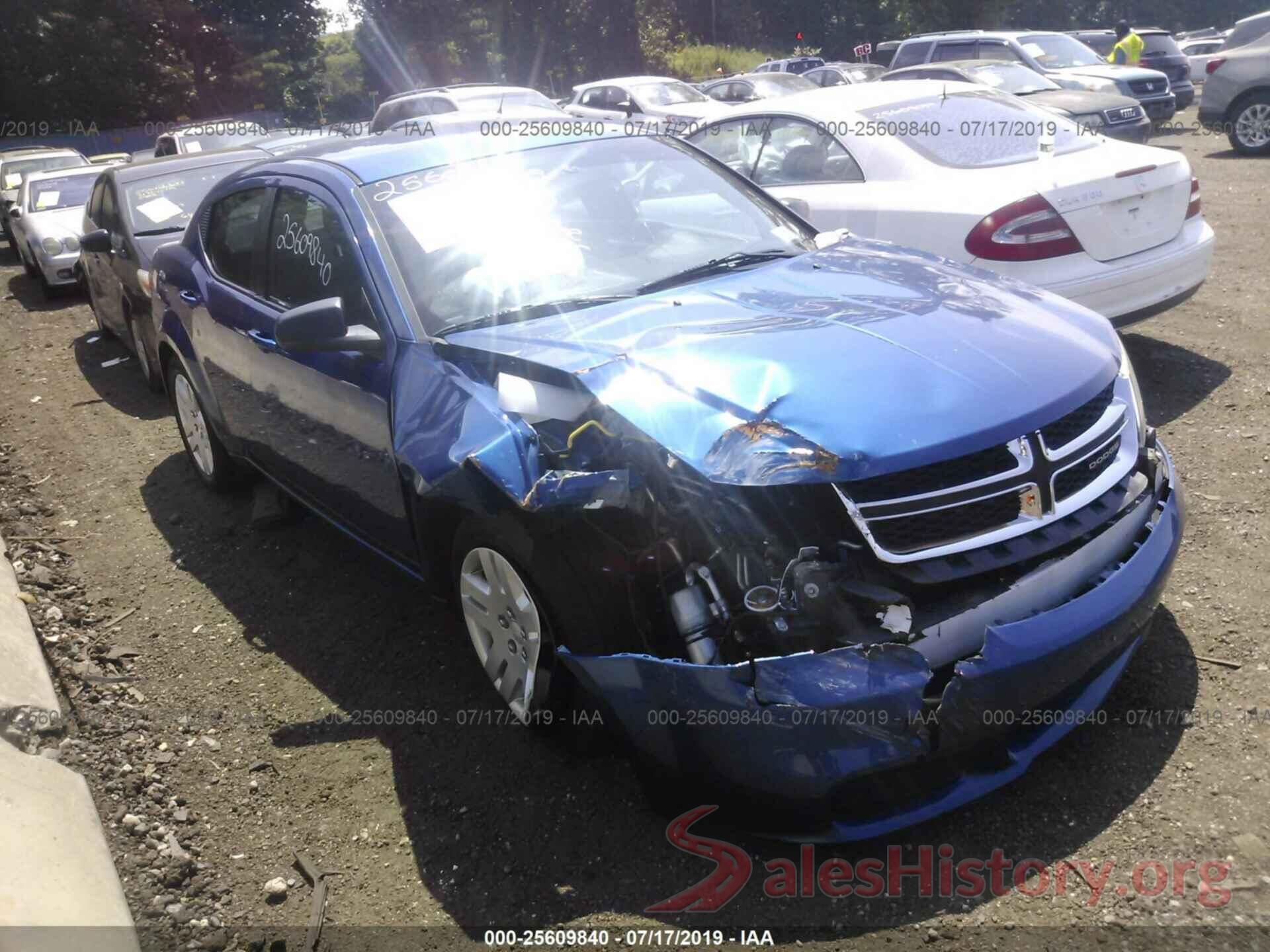 1C3CDZAB7EN227397 2014 DODGE AVENGER