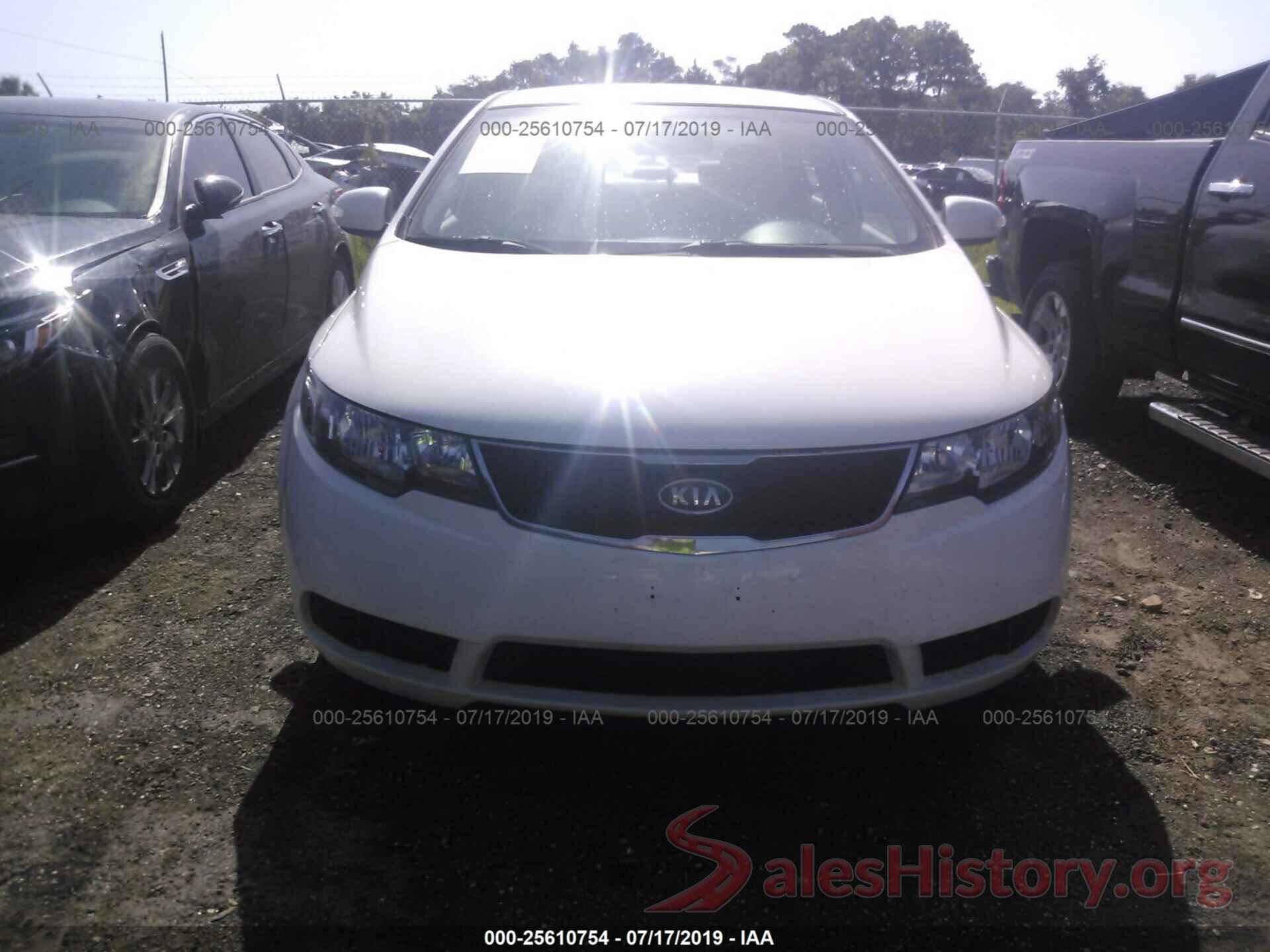 KNAFU4A27A5173084 2010 KIA FORTE