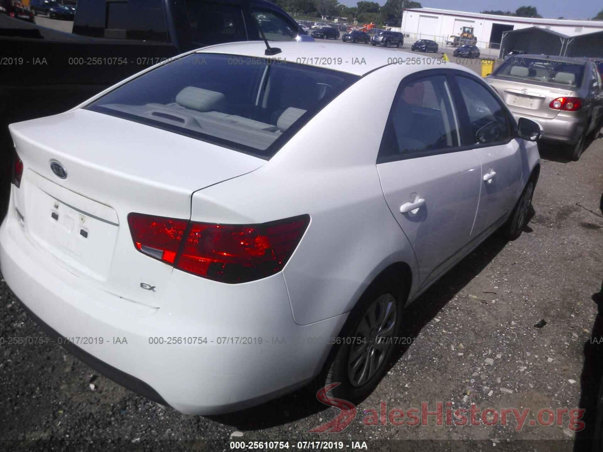 KNAFU4A27A5173084 2010 KIA FORTE