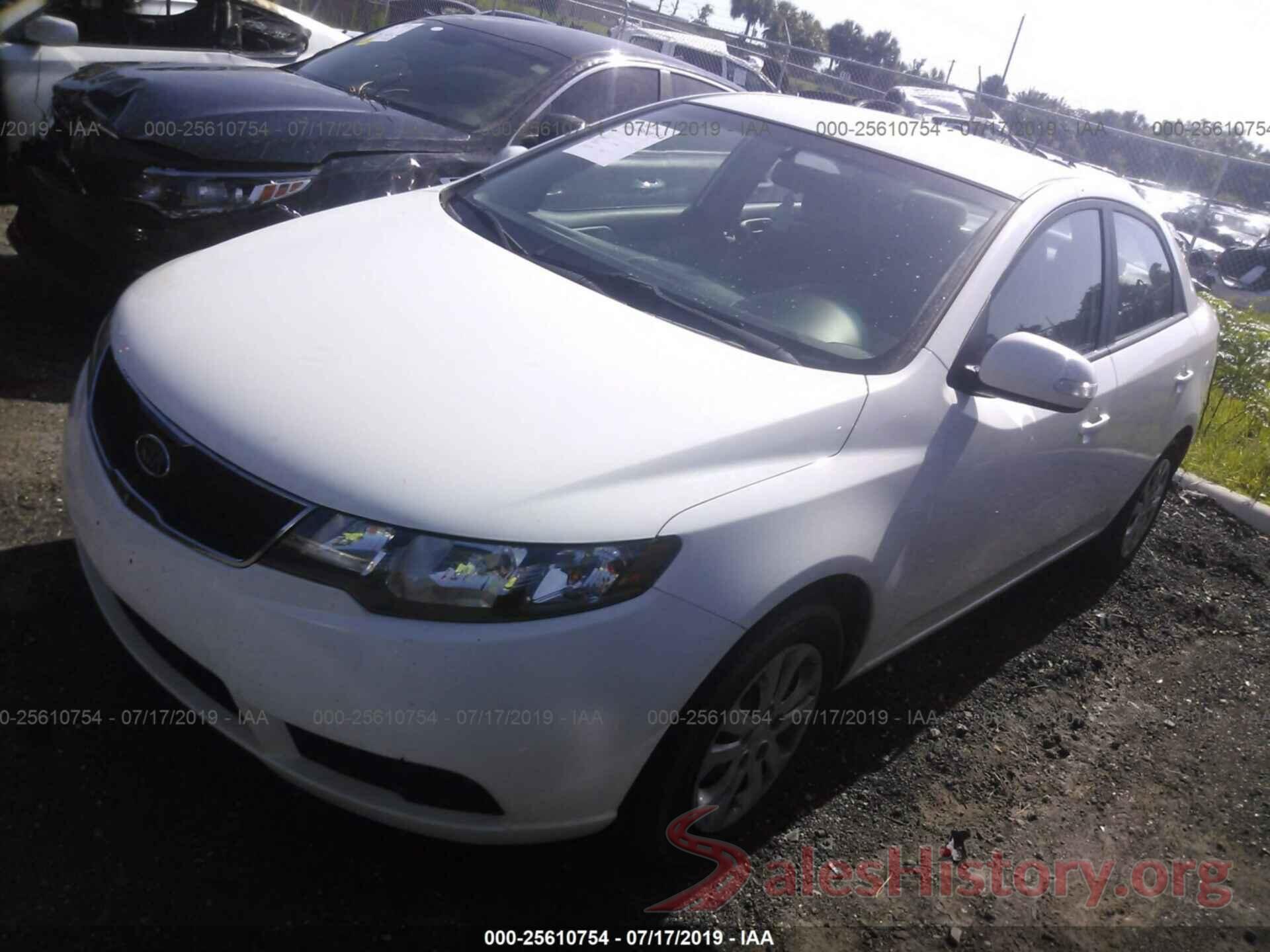 KNAFU4A27A5173084 2010 KIA FORTE