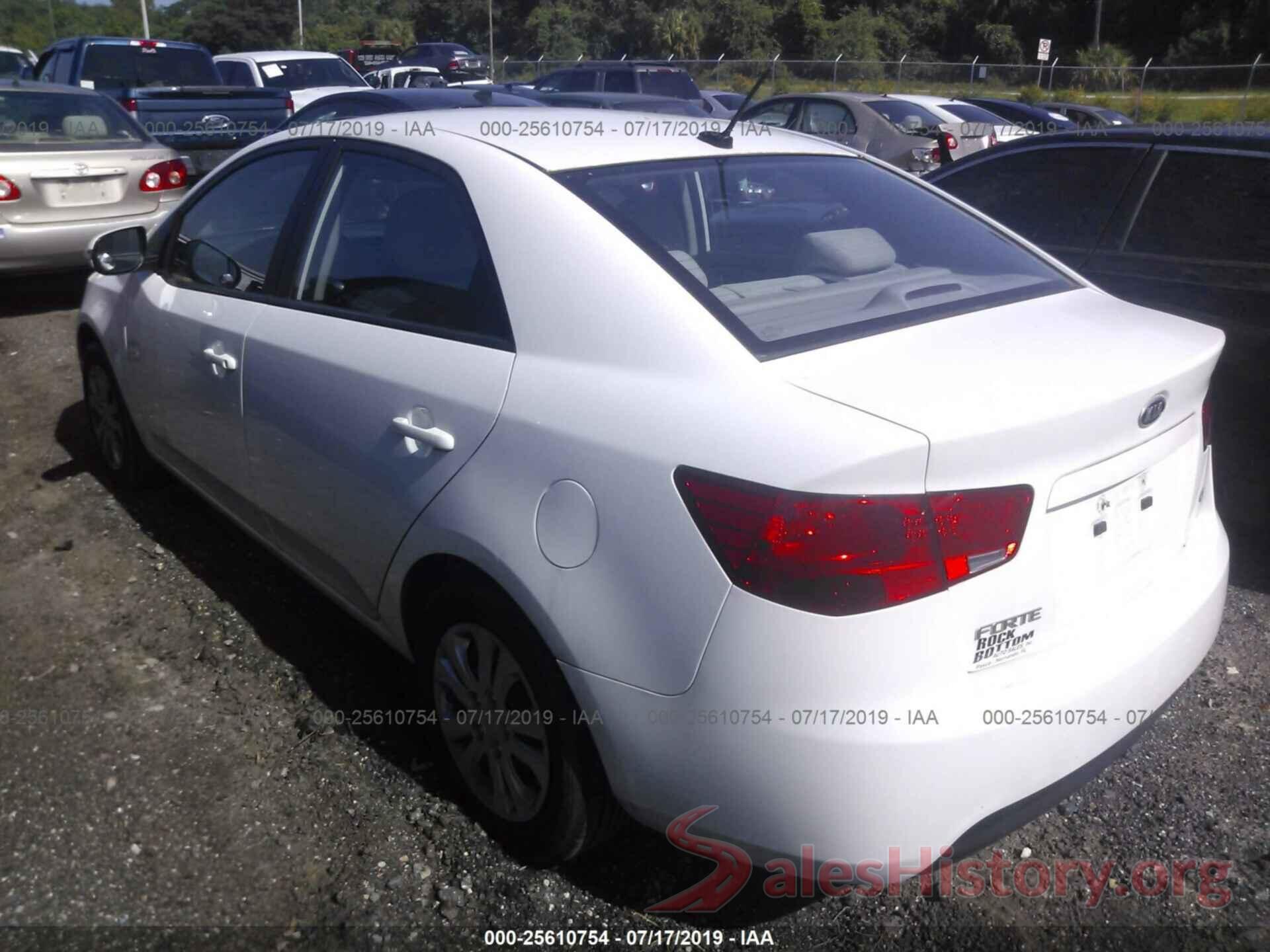 KNAFU4A27A5173084 2010 KIA FORTE