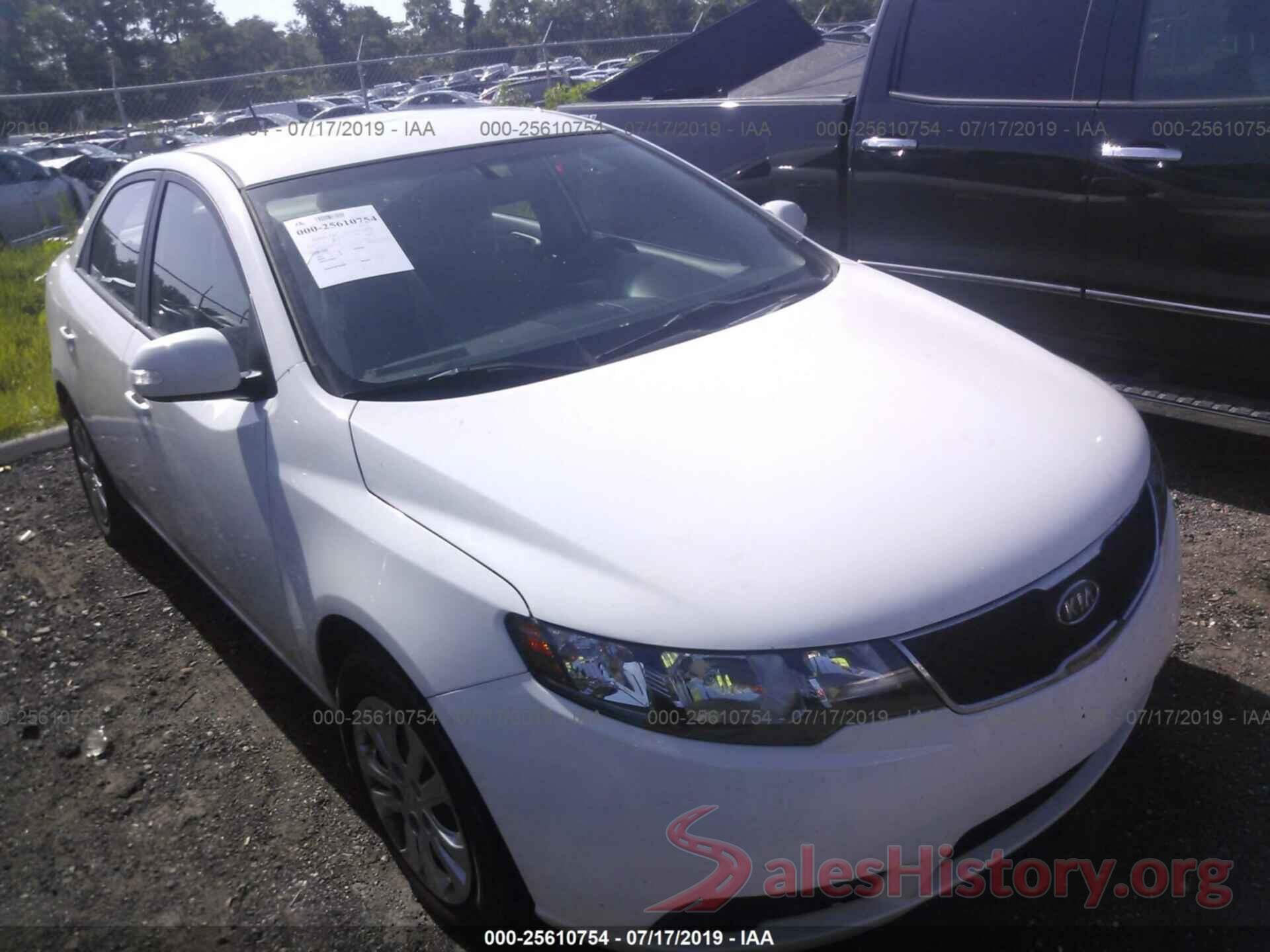 KNAFU4A27A5173084 2010 KIA FORTE