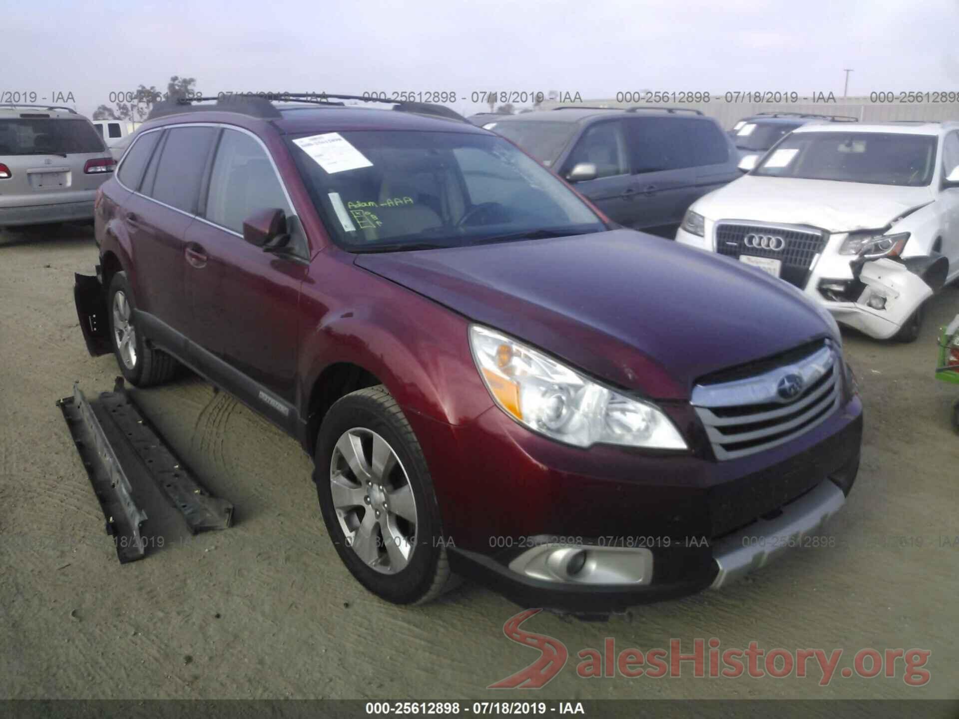 4S4BRBKC2B3404500 2011 SUBARU OUTBACK