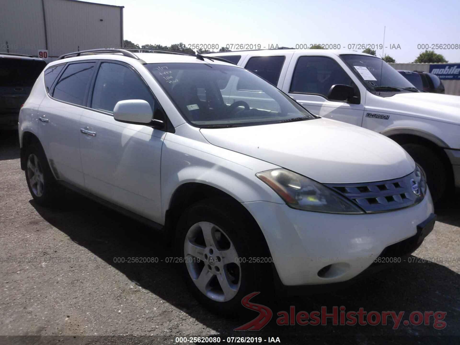 JN8AZ08T95W328423 2005 NISSAN MURANO