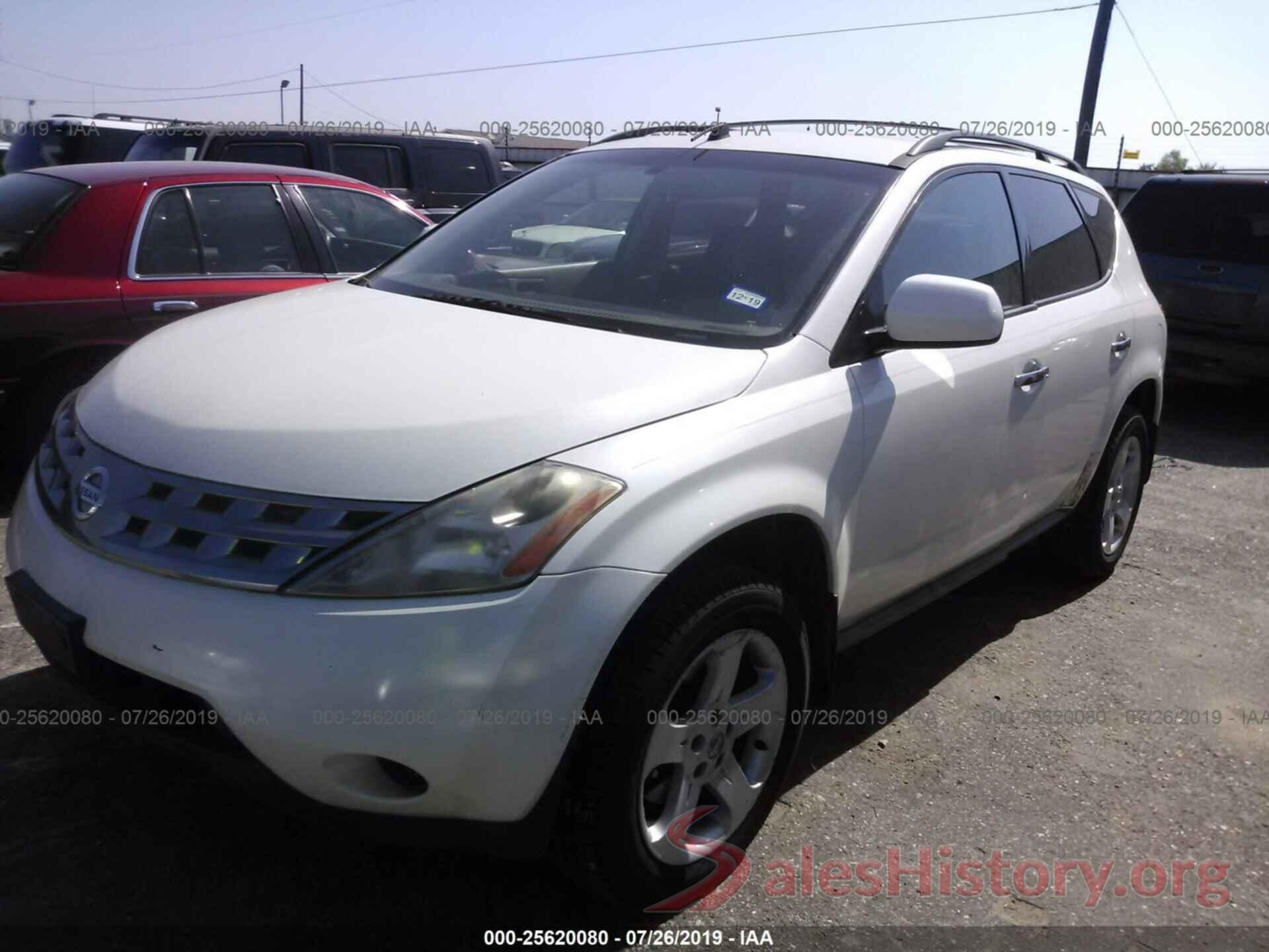 JN8AZ08T95W328423 2005 NISSAN MURANO