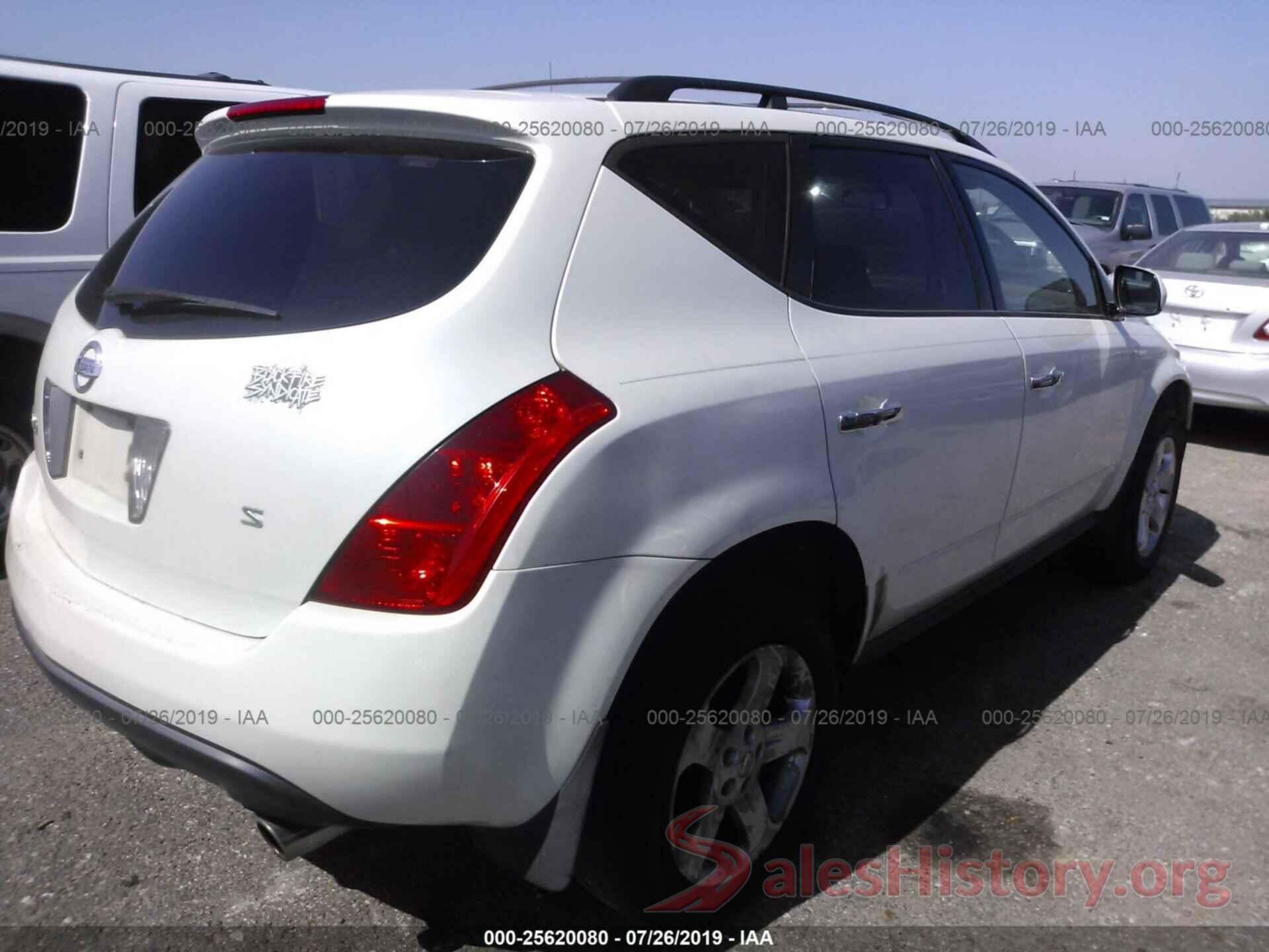 JN8AZ08T95W328423 2005 NISSAN MURANO