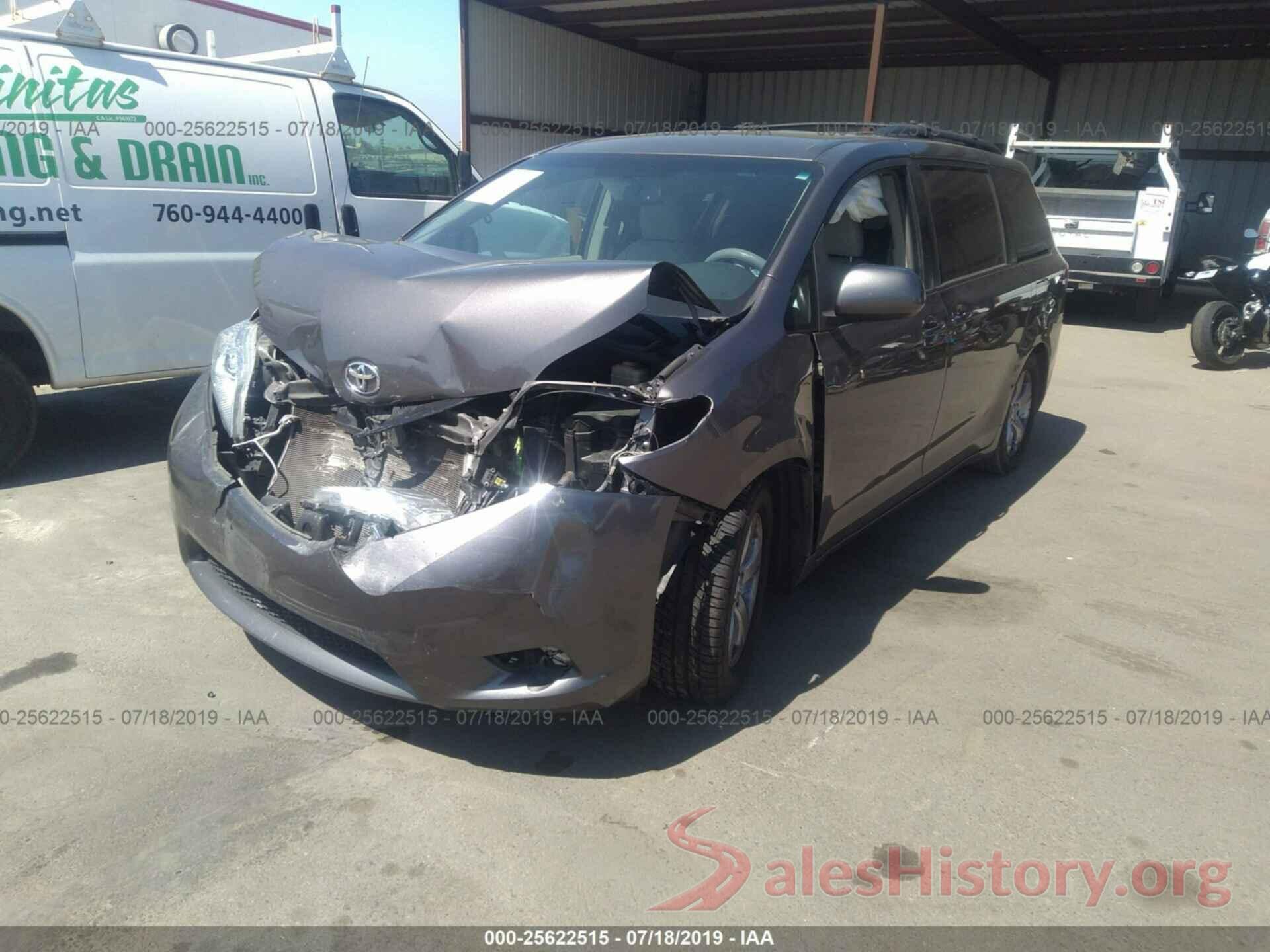 5TDKK3DC2BS094357 2011 TOYOTA SIENNA