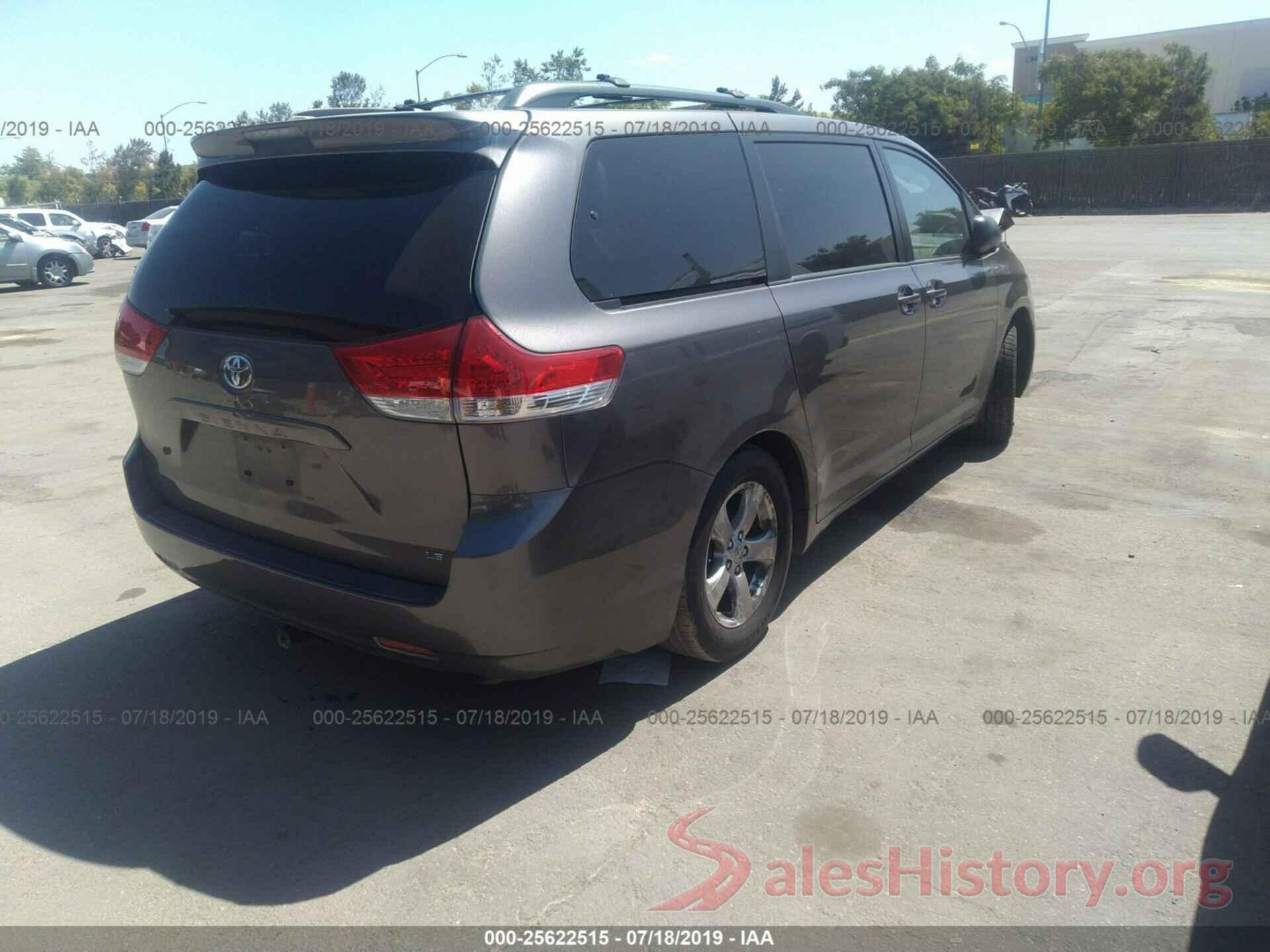 5TDKK3DC2BS094357 2011 TOYOTA SIENNA