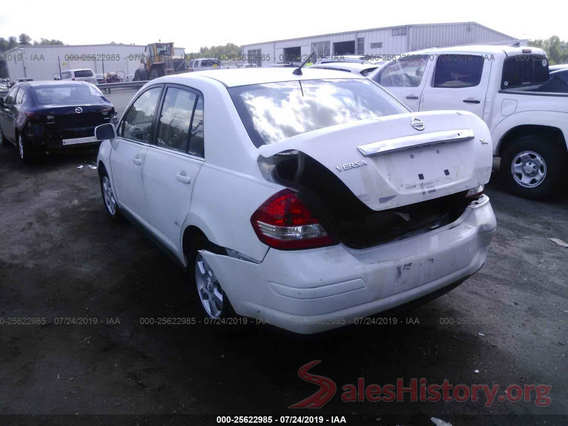 3N1BC11EX7L396776 2007 NISSAN VERSA