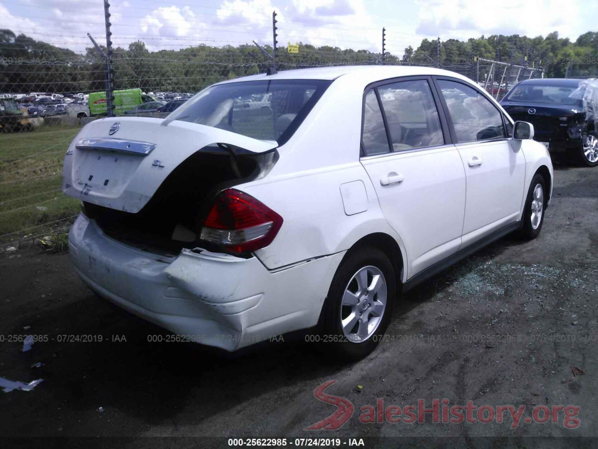 3N1BC11EX7L396776 2007 NISSAN VERSA