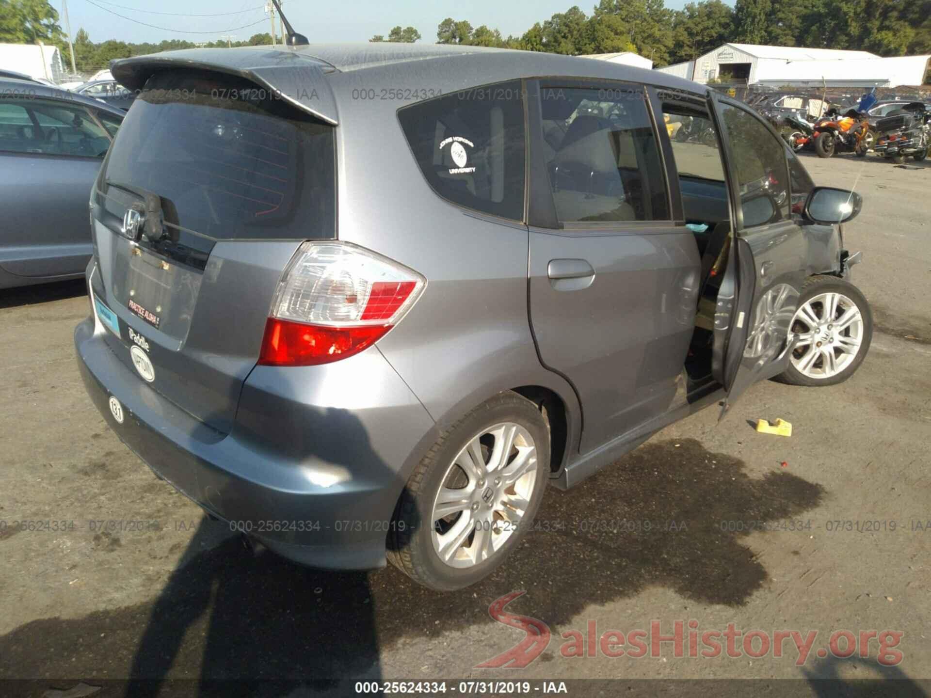 JHMGE88449S001481 2009 HONDA FIT