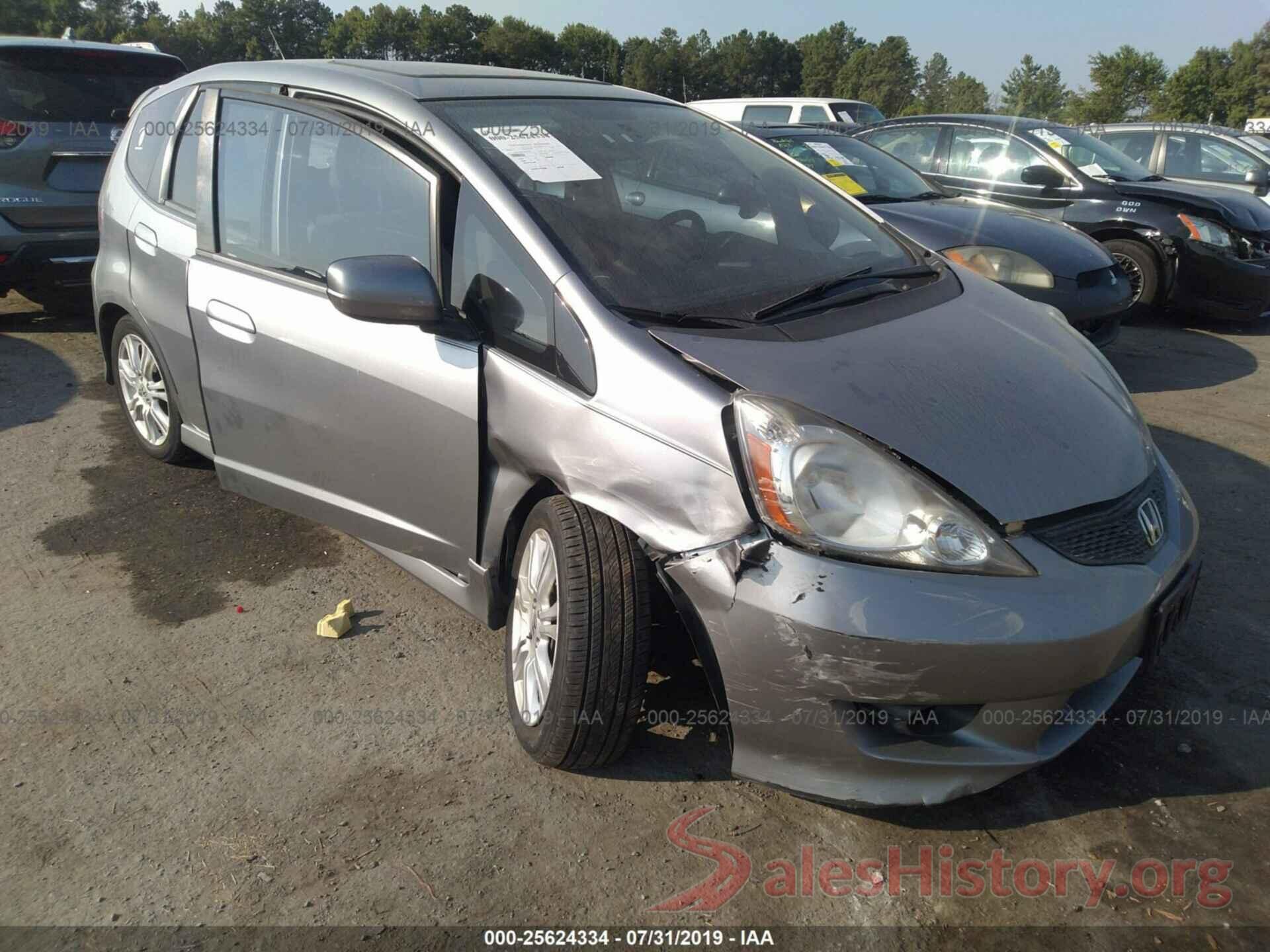 JHMGE88449S001481 2009 HONDA FIT