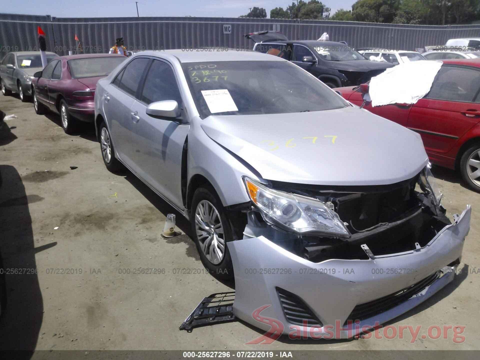 4T4BF1FKXCR163677 2012 TOYOTA CAMRY