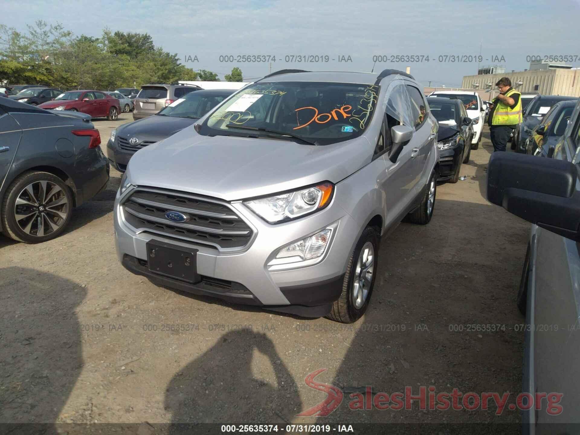 MAJ6P1UL4JC163353 2018 FORD ECOSPORT