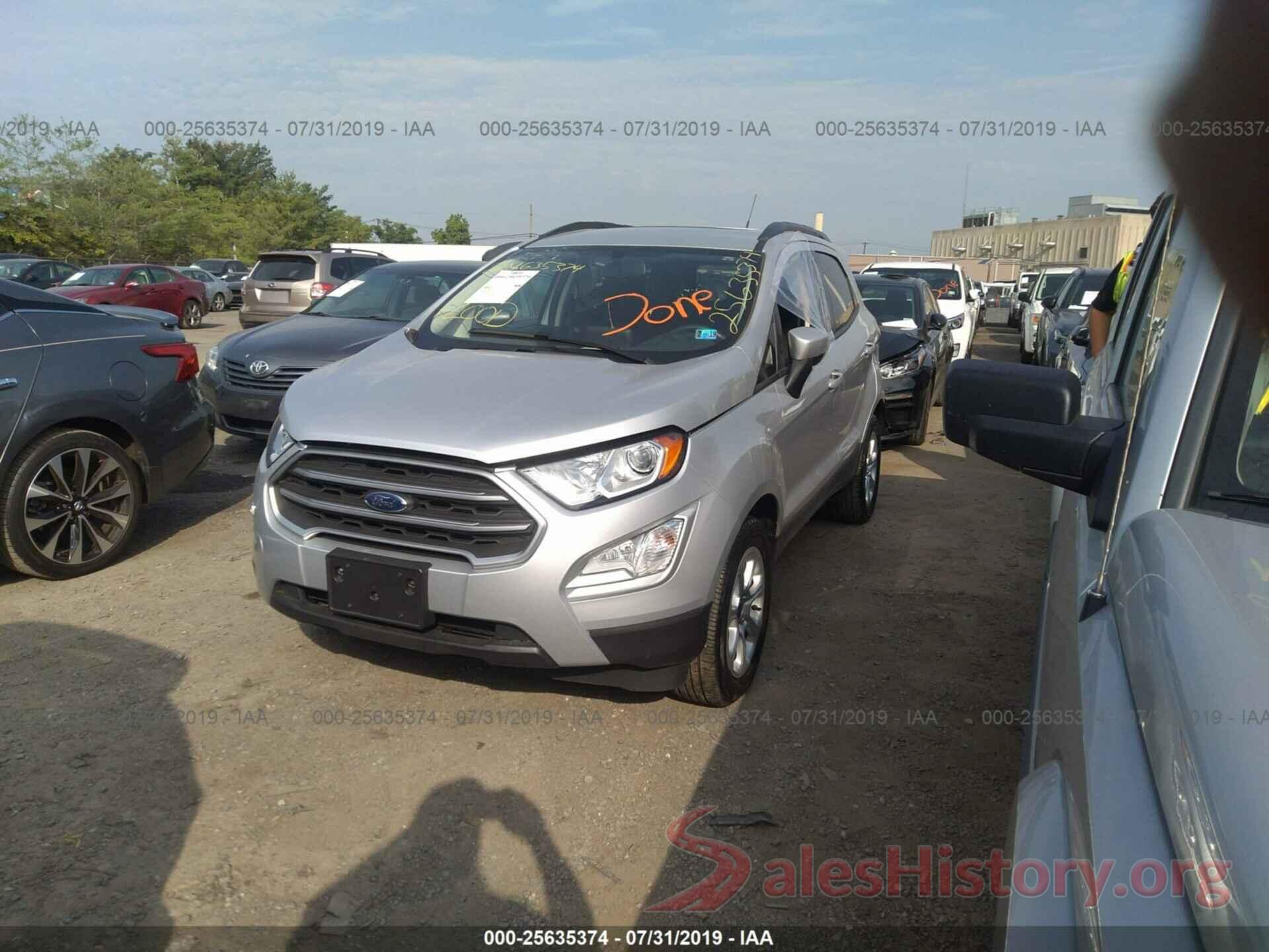 MAJ6P1UL4JC163353 2018 FORD ECOSPORT