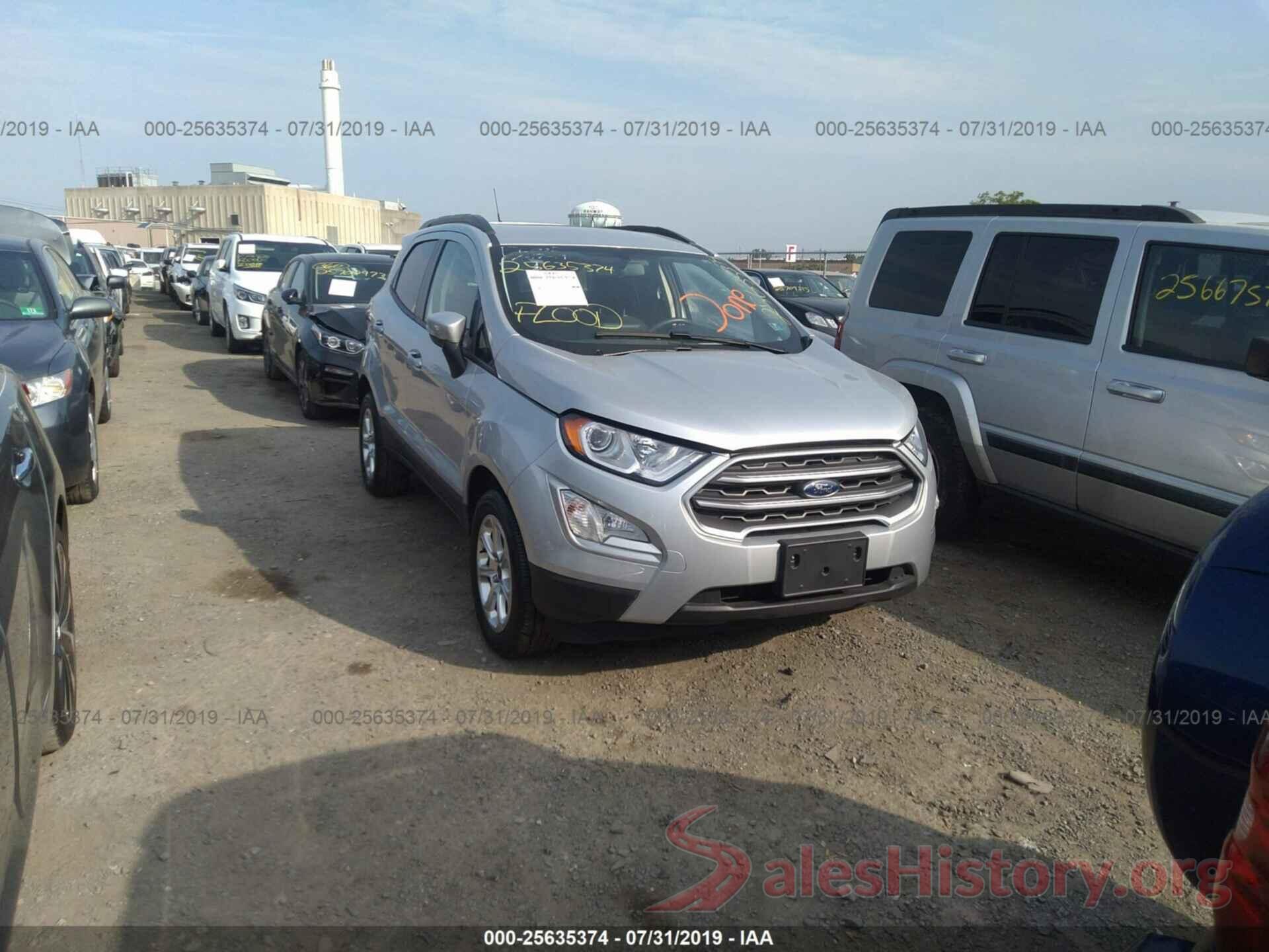 MAJ6P1UL4JC163353 2018 FORD ECOSPORT