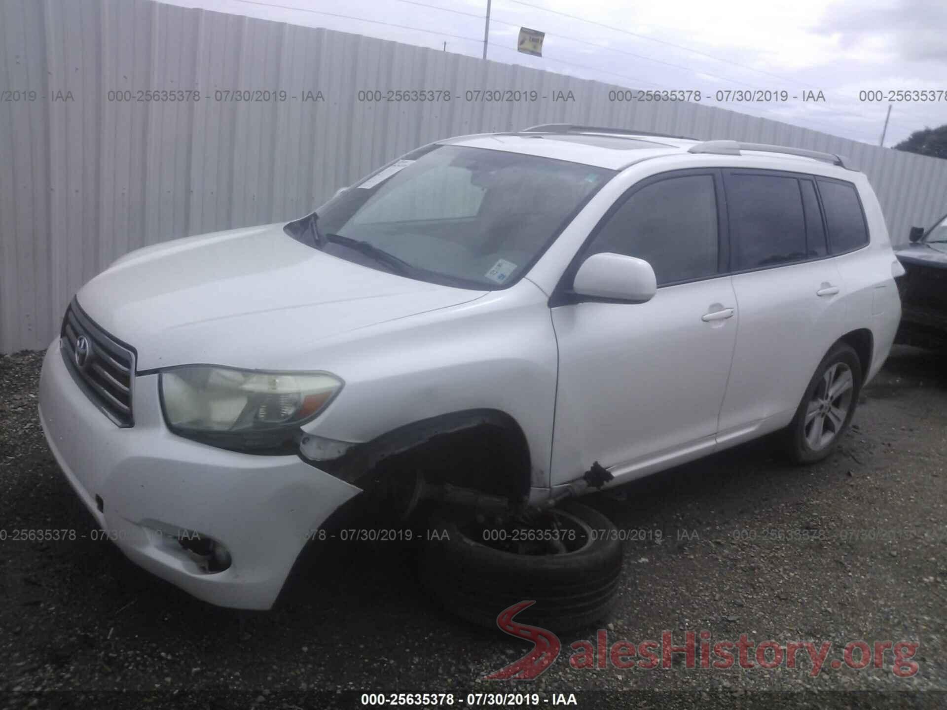 JTEES43A092123371 2009 TOYOTA HIGHLANDER