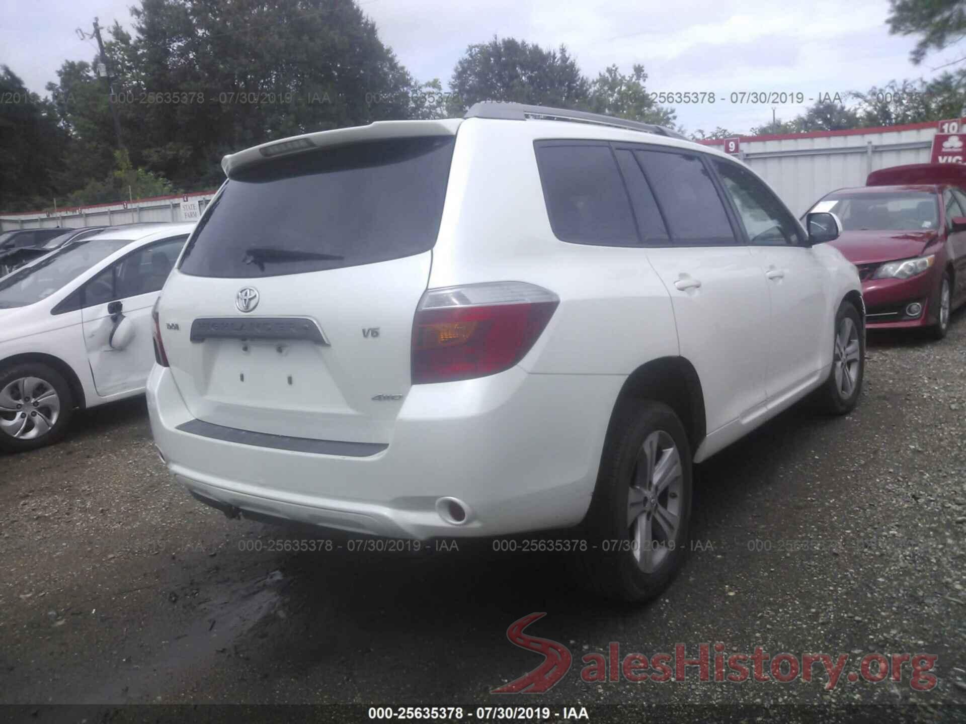 JTEES43A092123371 2009 TOYOTA HIGHLANDER