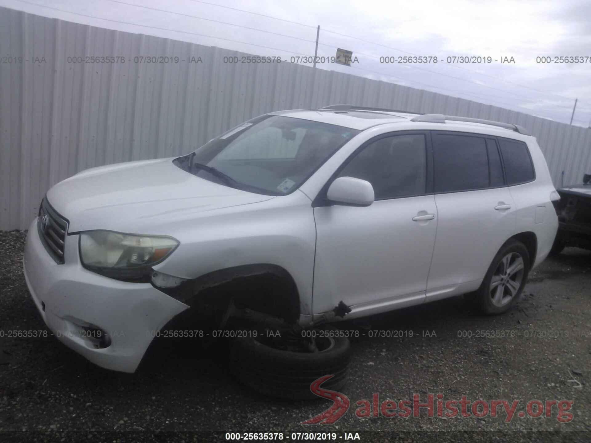 JTEES43A092123371 2009 TOYOTA HIGHLANDER