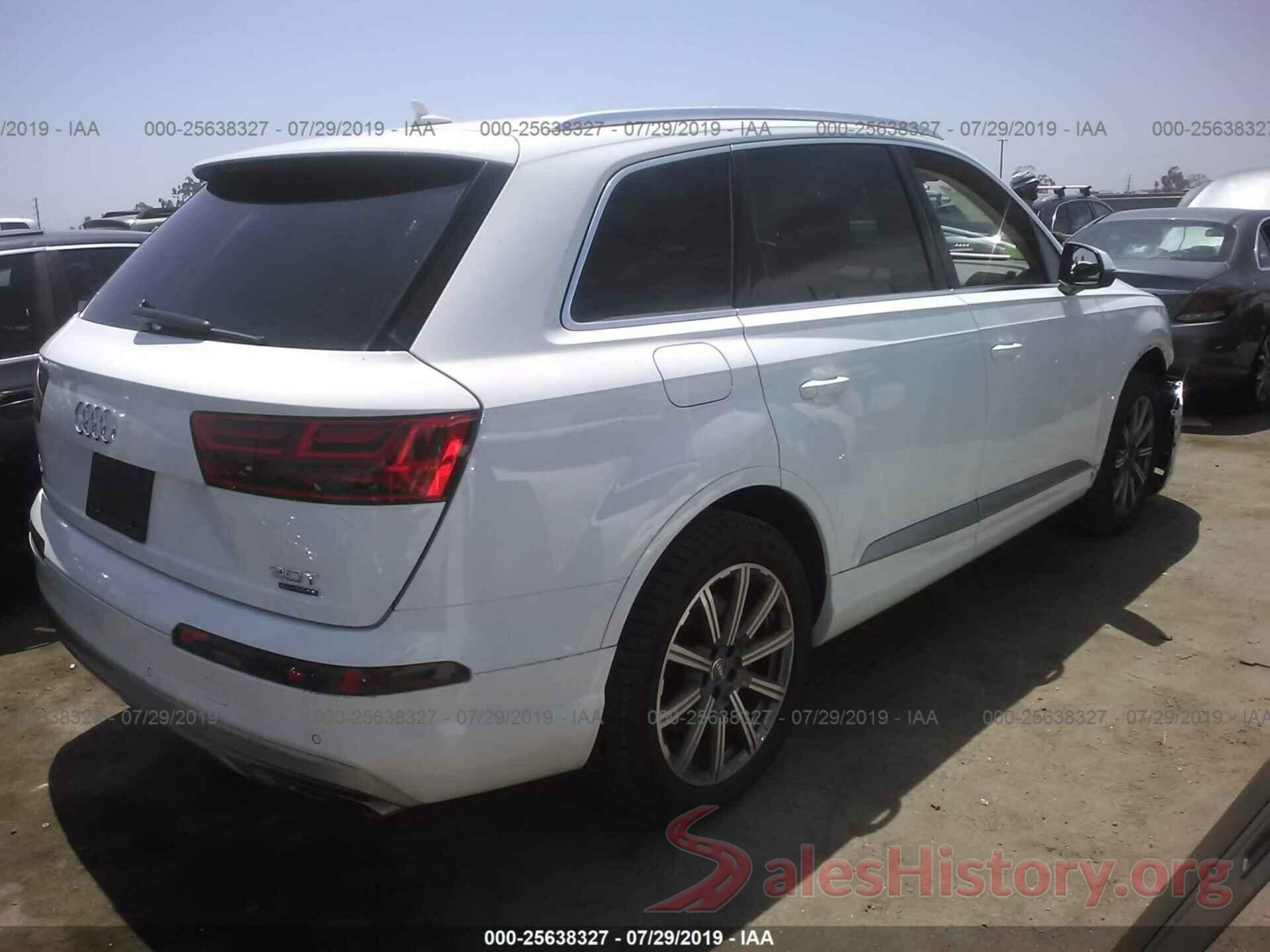 WA1LAAF7XJD013511 2018 AUDI Q7