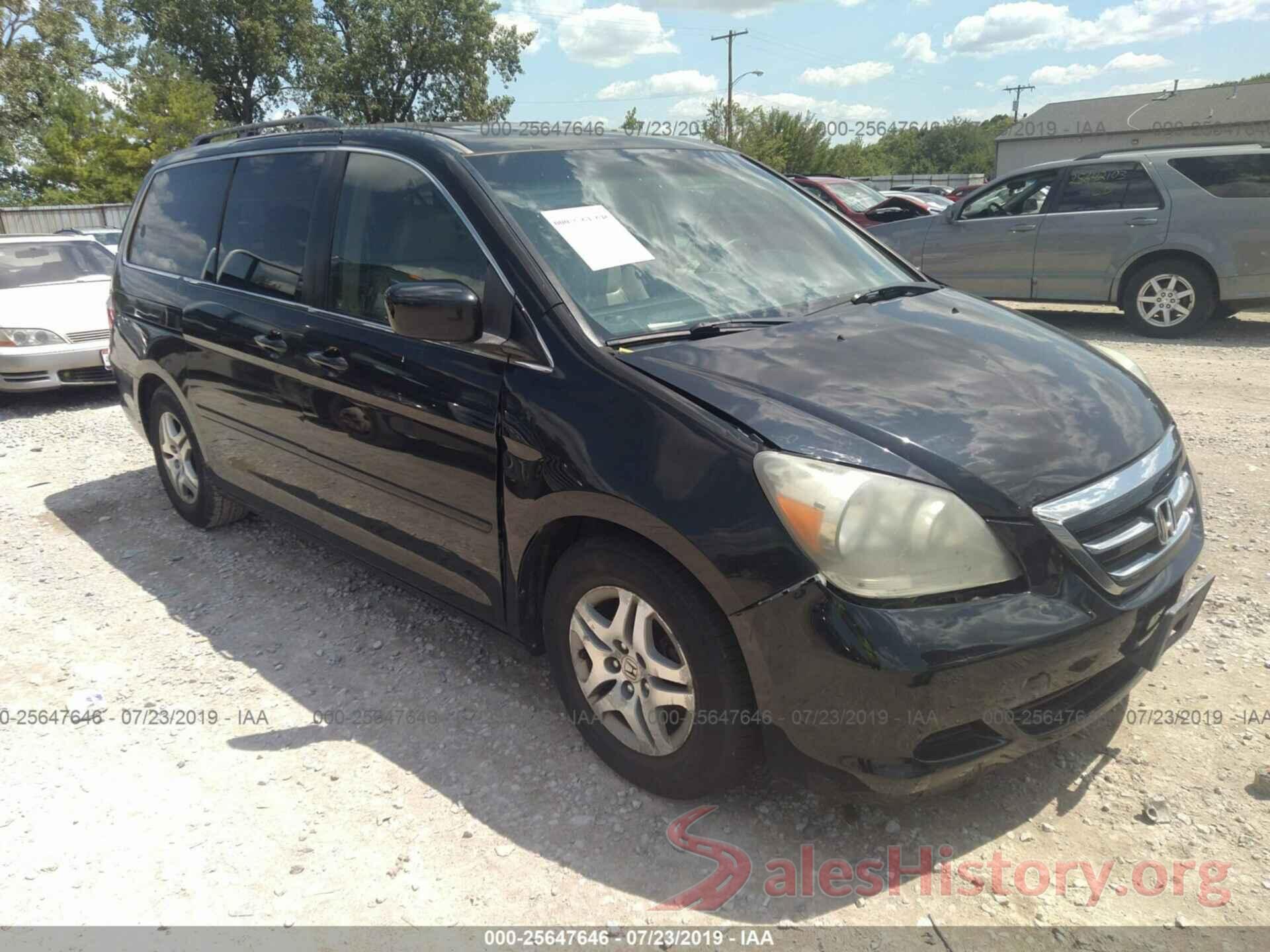 5FNRL387X6B454428 2006 HONDA ODYSSEY