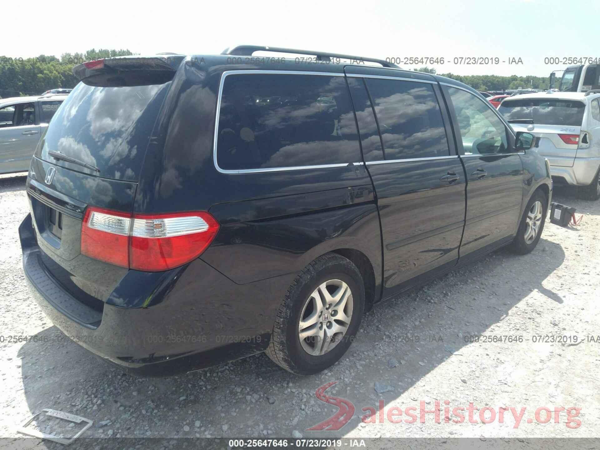 5FNRL387X6B454428 2006 HONDA ODYSSEY