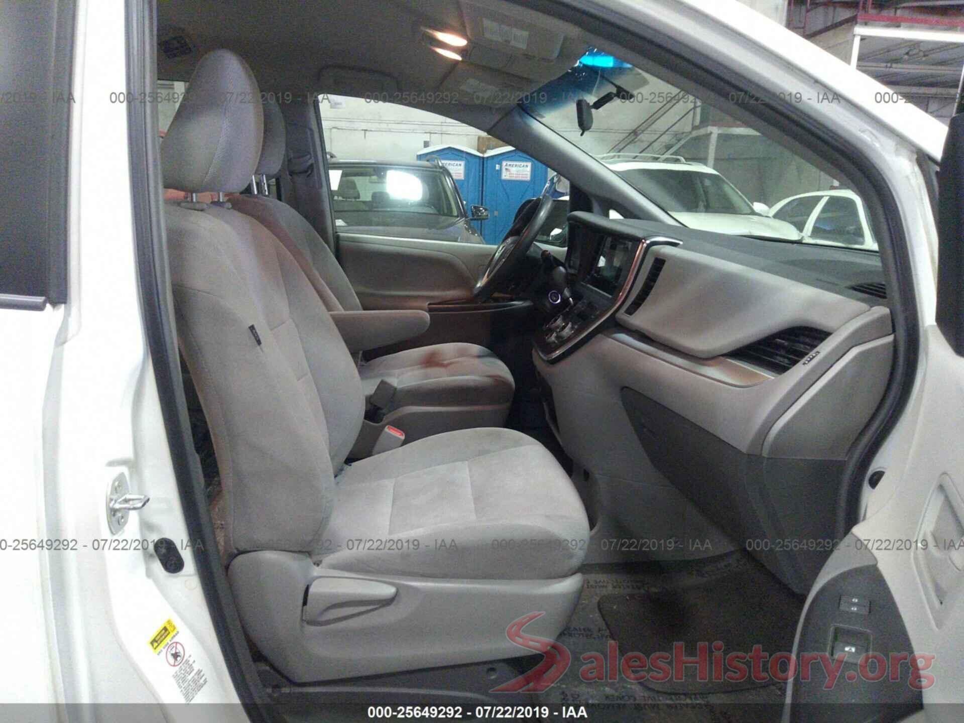 5TDZK3DC4FS536270 2015 TOYOTA SIENNA