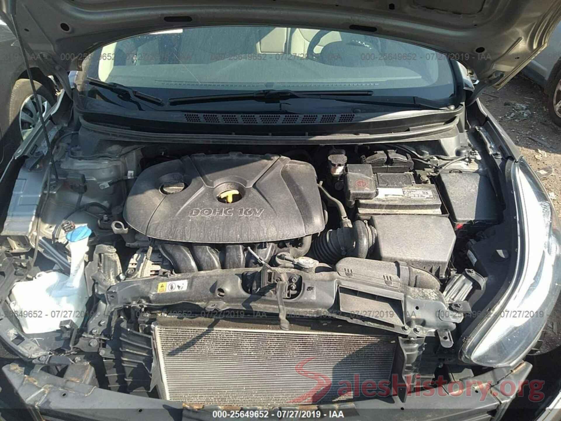 5NPDH4AE7EH525742 2014 HYUNDAI ELANTRA