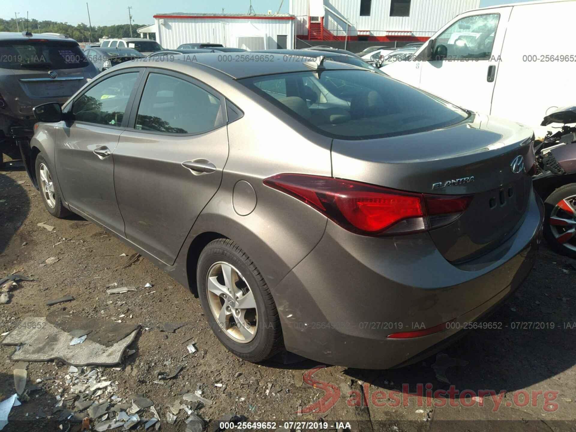 5NPDH4AE7EH525742 2014 HYUNDAI ELANTRA