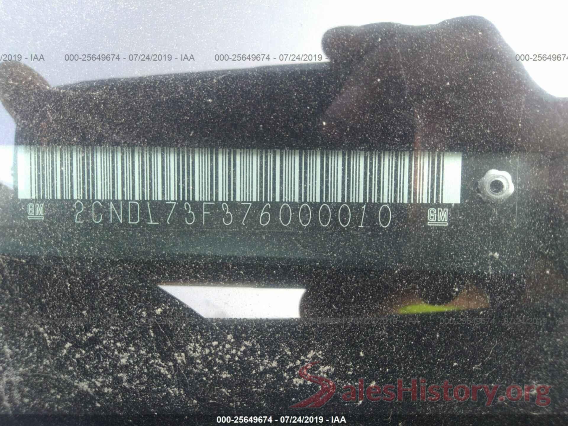 2CNDL73F376000010 2007 CHEVROLET EQUINOX