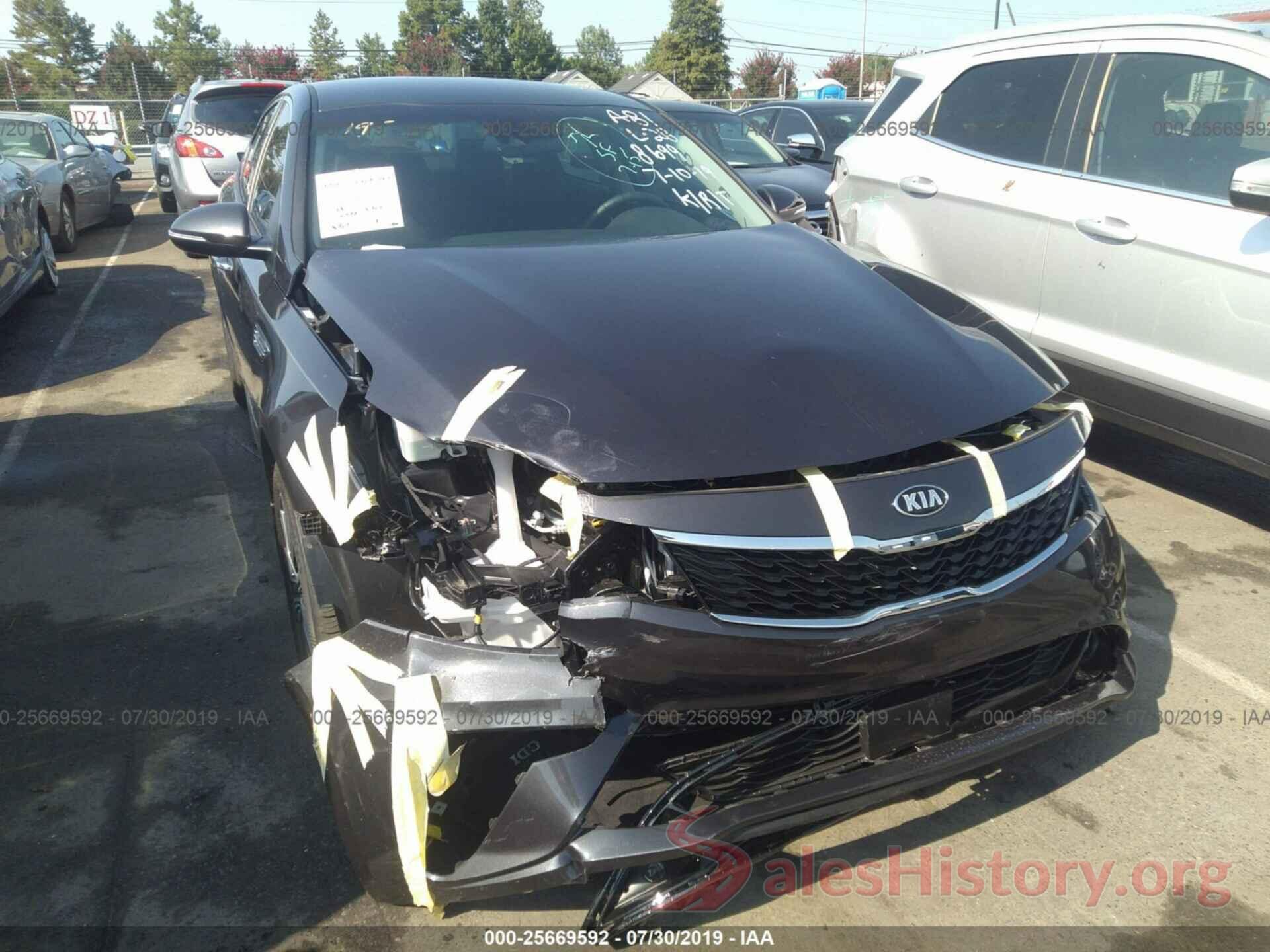 5XXGU4L12KG318699 2019 KIA OPTIMA