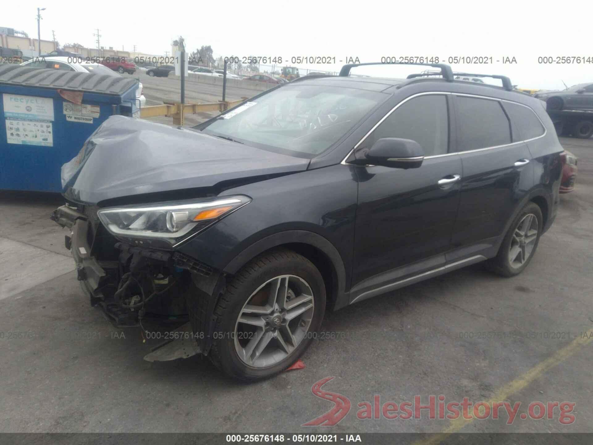 KM8SR4HF1HU193886 2017 HYUNDAI SANTA FE