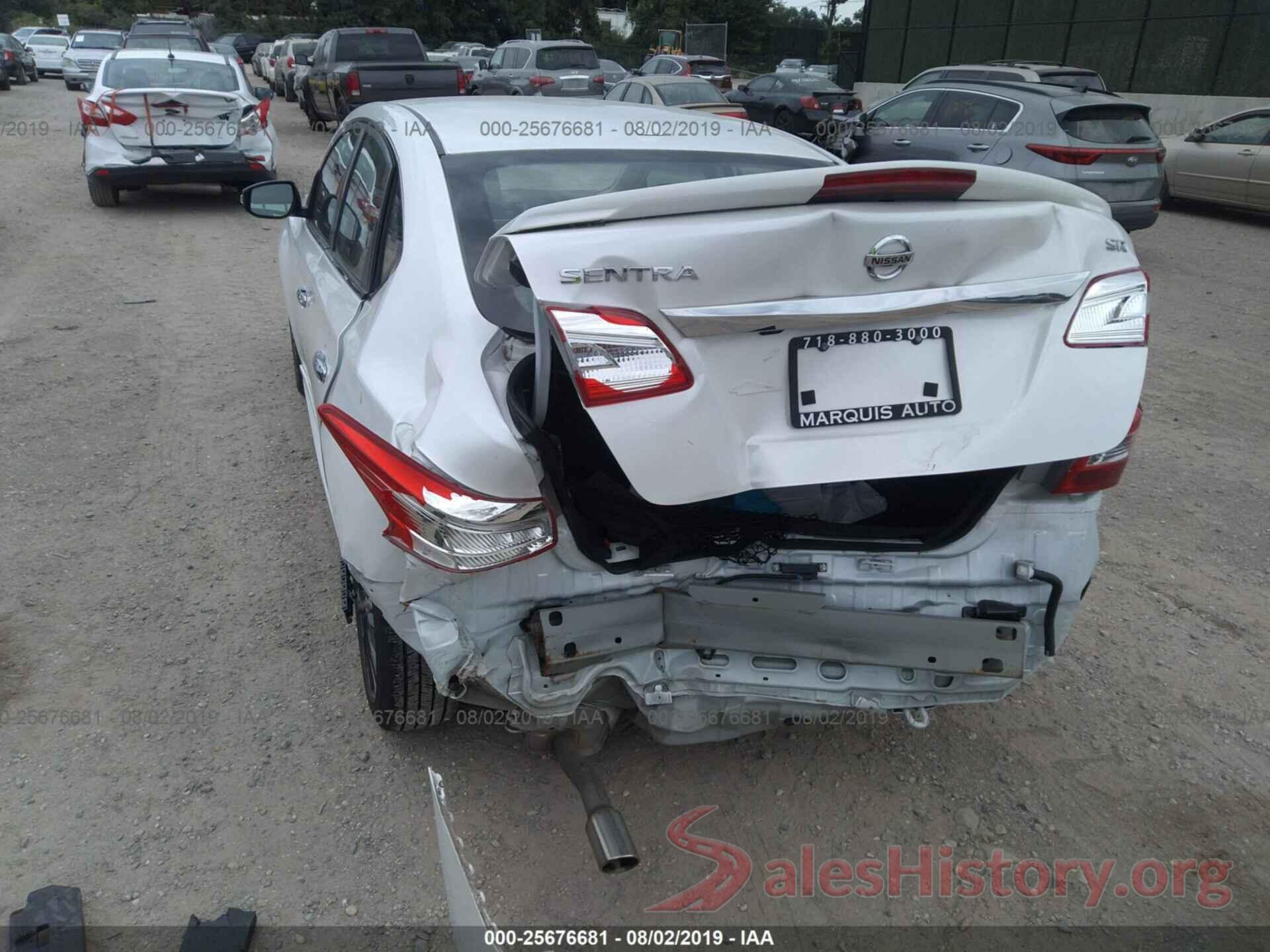 3N1AB7AP6HY359196 2017 NISSAN SENTRA