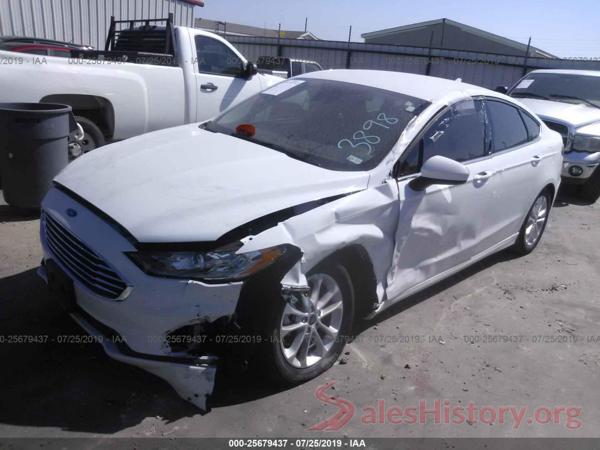 3FA6P0HD0KR238971 2019 FORD FUSION