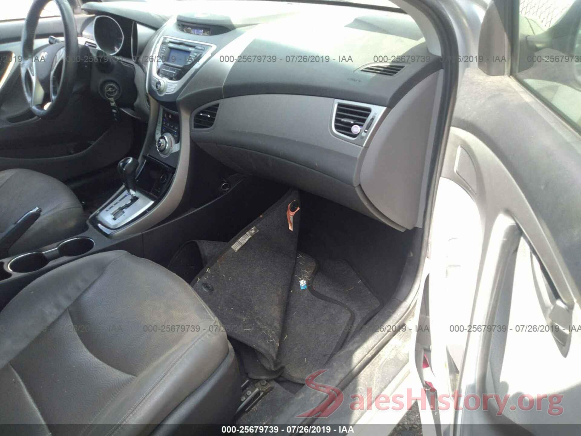 KMHDH4AE8CU272249 2012 HYUNDAI ELANTRA