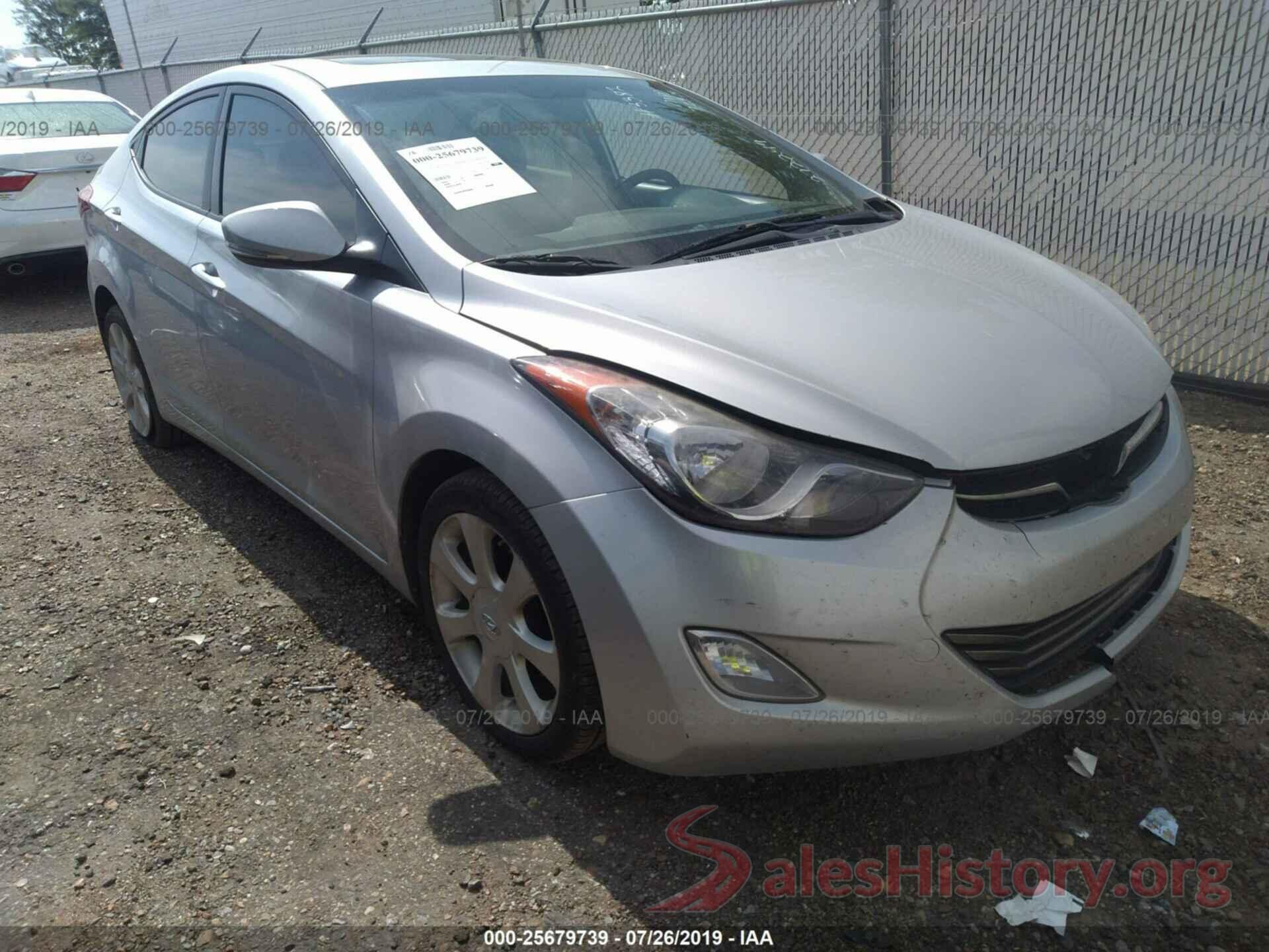 KMHDH4AE8CU272249 2012 HYUNDAI ELANTRA