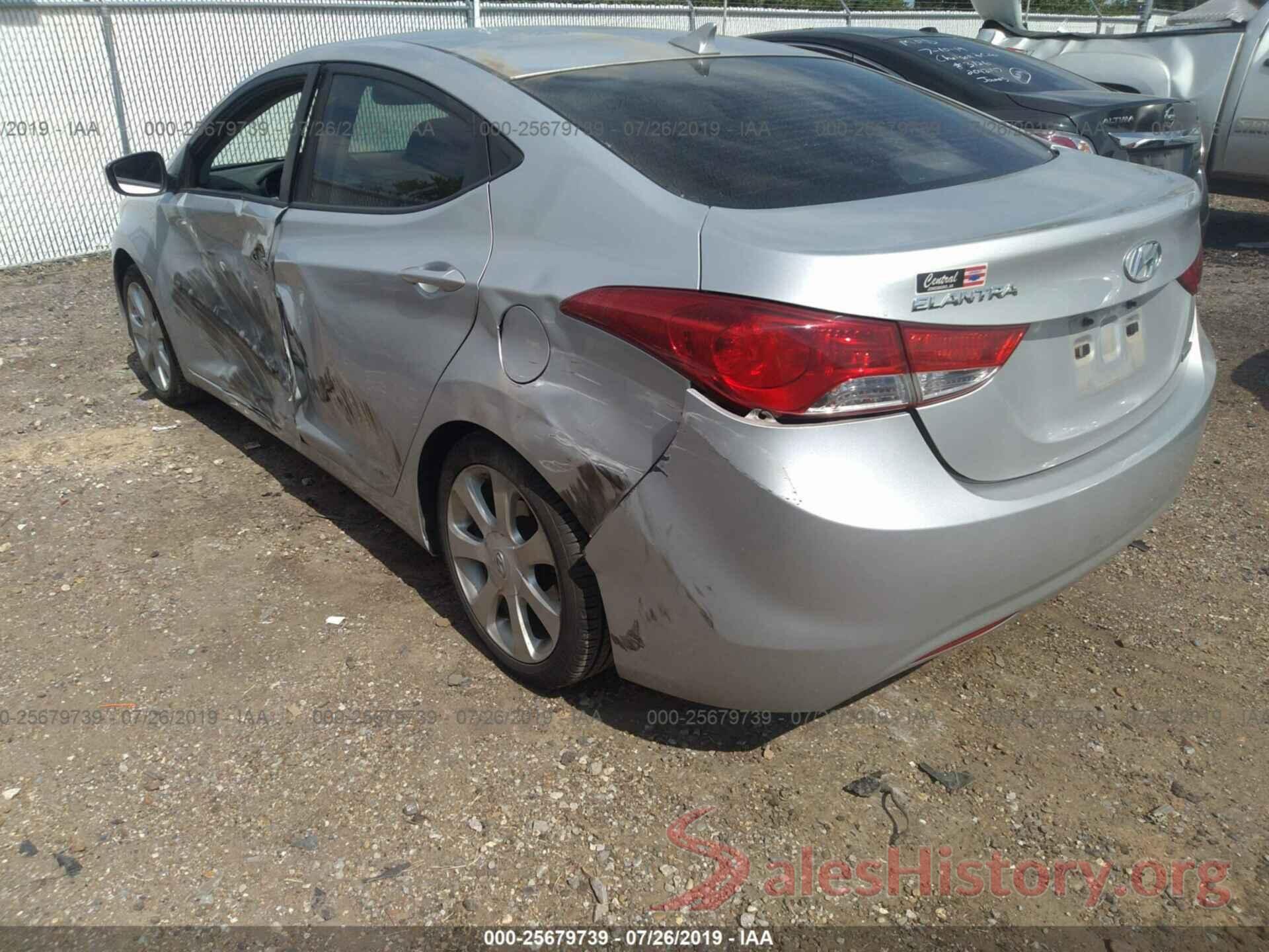 KMHDH4AE8CU272249 2012 HYUNDAI ELANTRA