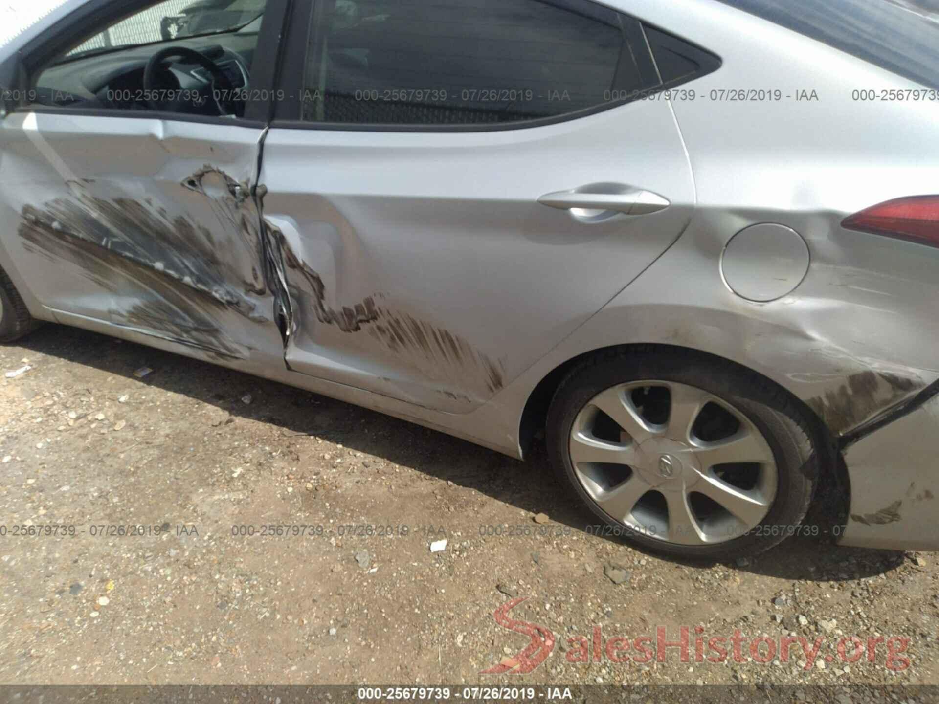 KMHDH4AE8CU272249 2012 HYUNDAI ELANTRA