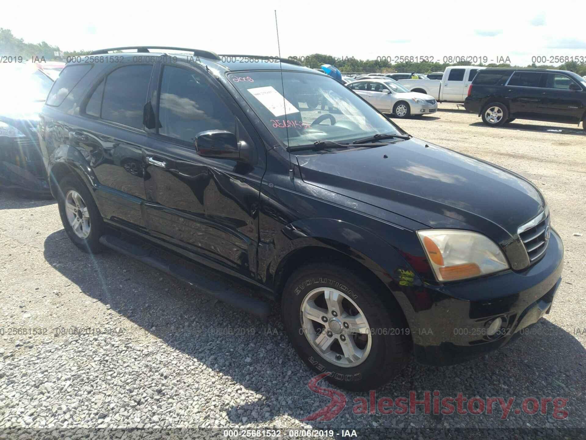 KNDJD736685803377 2008 KIA SORENTO