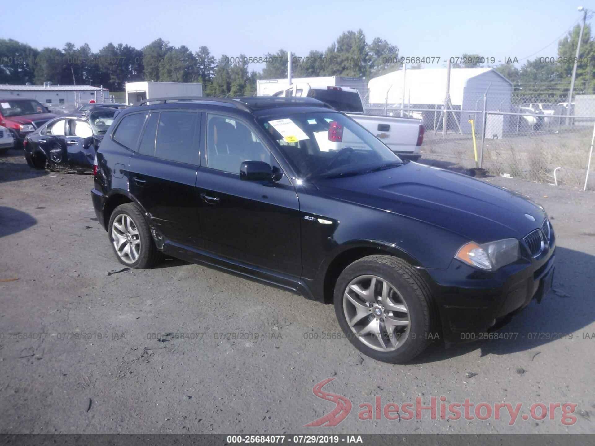 WBXPA93446WG87333 2006 BMW X3