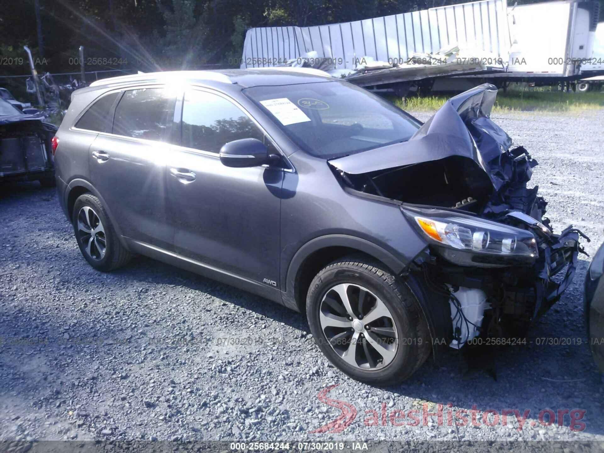 5XYPHDA11GG049427 2016 KIA SORENTO